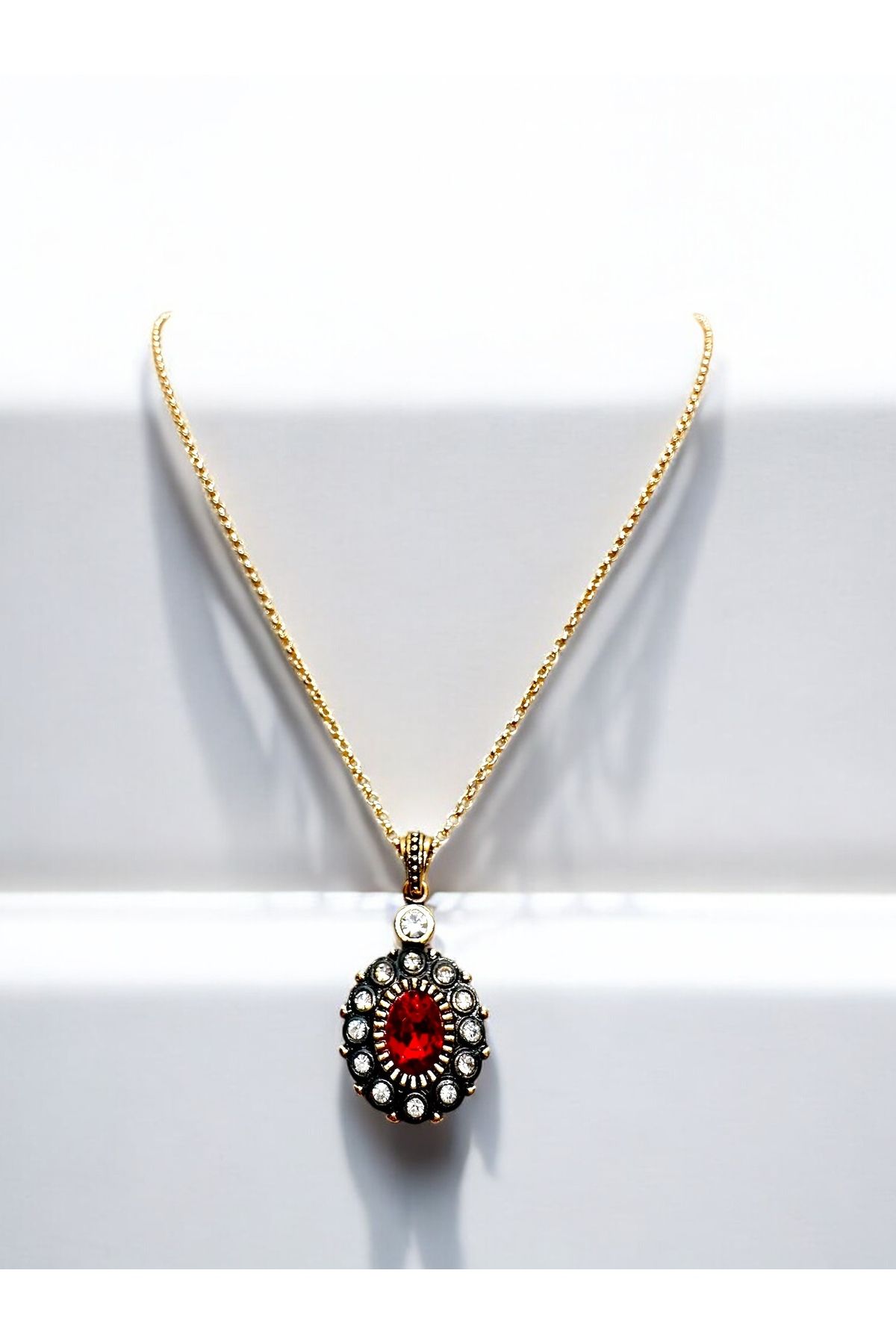 FUYA JEWELLERY Kristal Taşlı Kolye