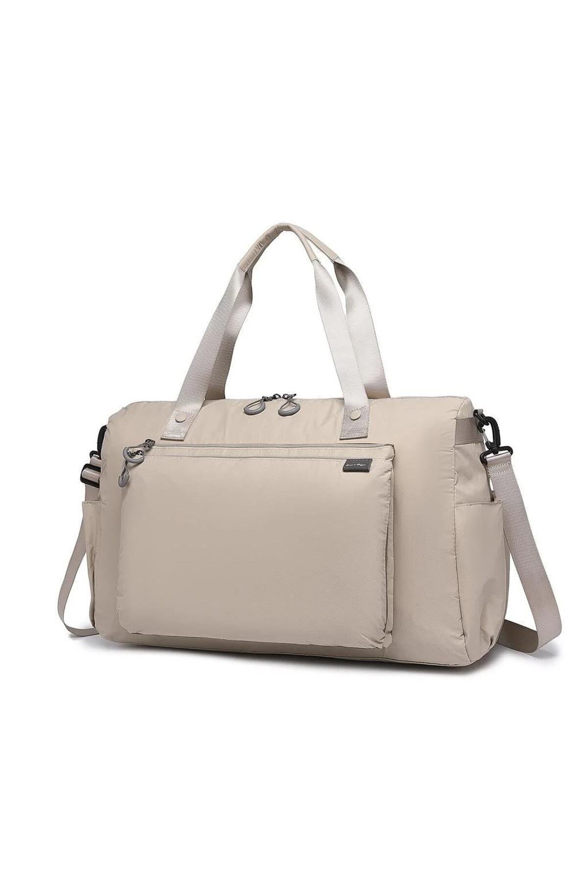 SMART BAGS Dev Boy Ekstra Hafif Uniseks Seyahat Çantası BC 3143 - Bej görsel 3