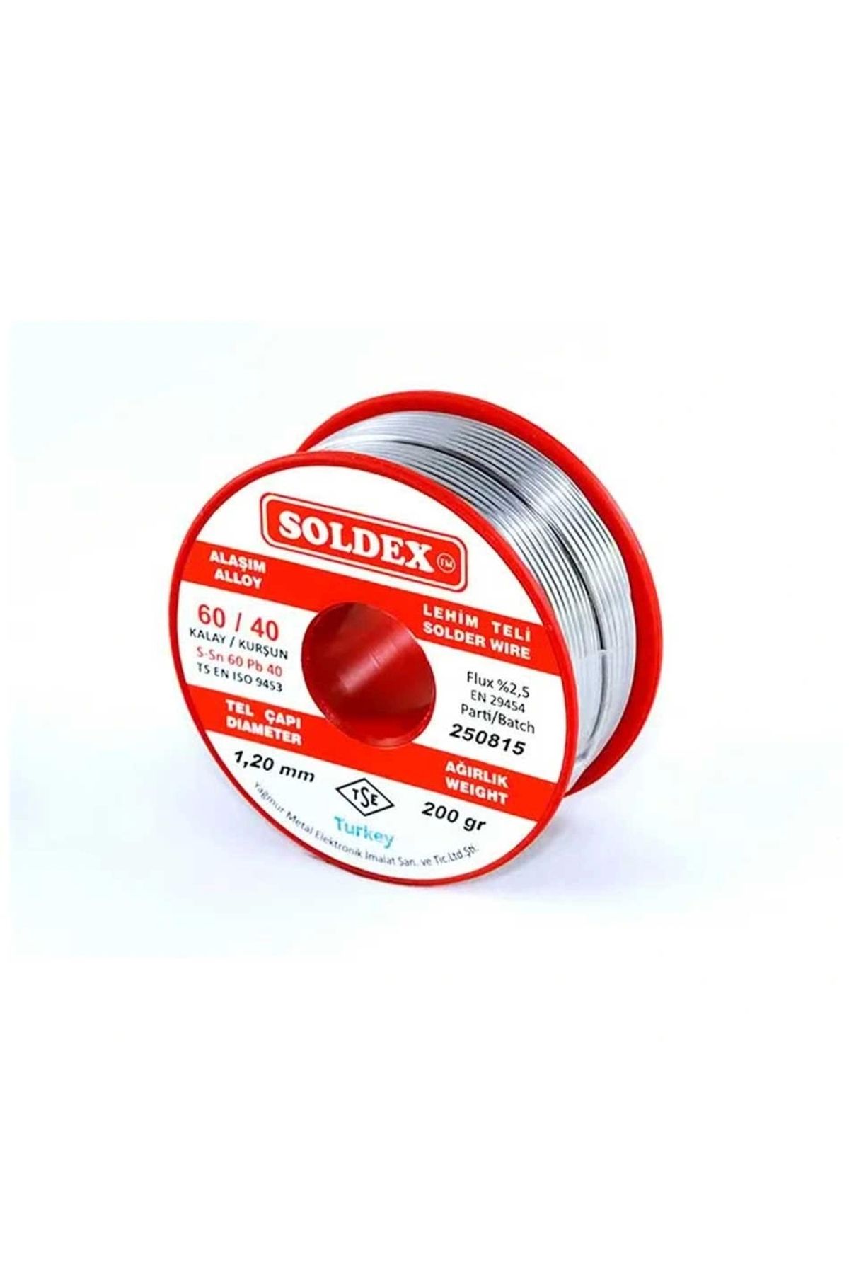 OurStyles 60-40 Lehim Teli 200 Gr 1,6 mm - Sn:60 / Pb:40