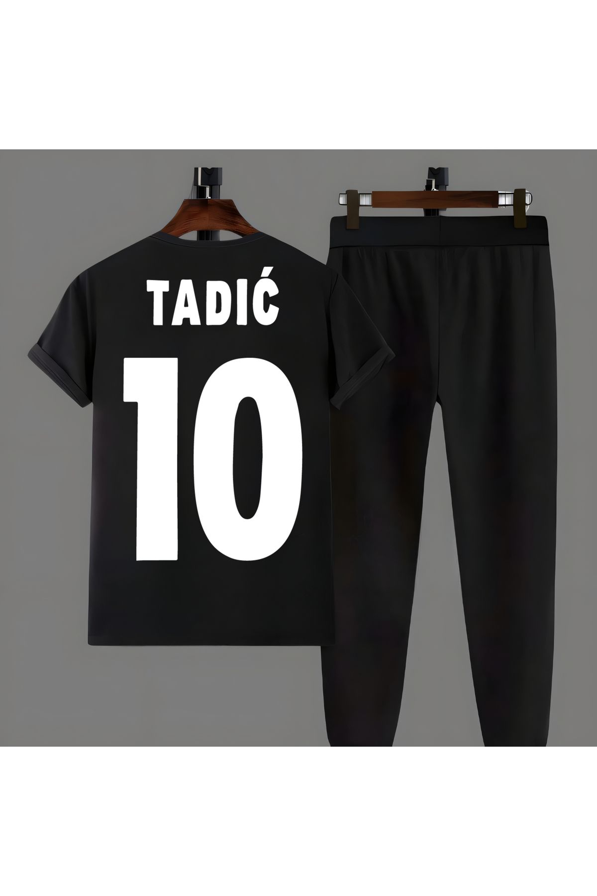 Biy Store Dusan Tadic sırt forma baskılı unisex kadın erkek kısa kollu tişört t-shirt eşofman takımı