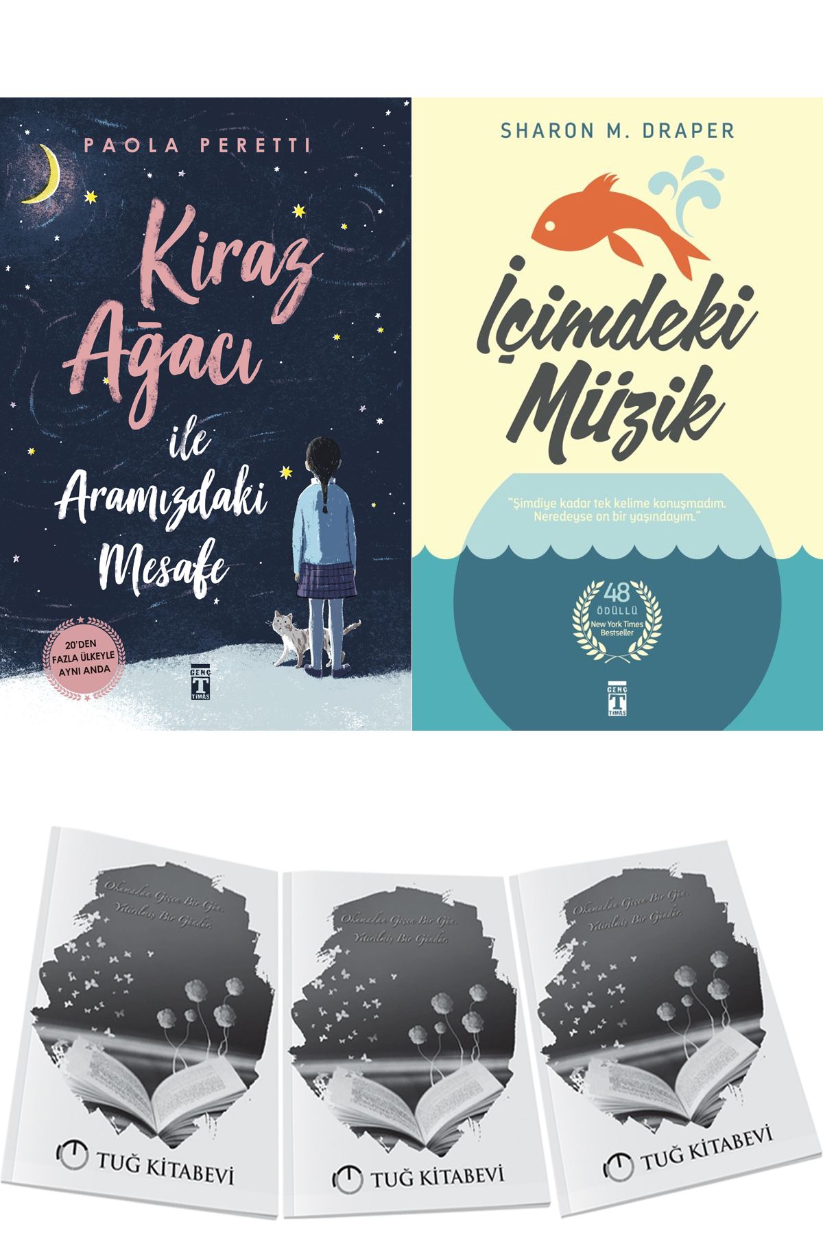 Genç Timaş Kiraz Ağacı İle Aramızdaki Mesafe-İçimdeki Müzik 2li Set + Hediyeli