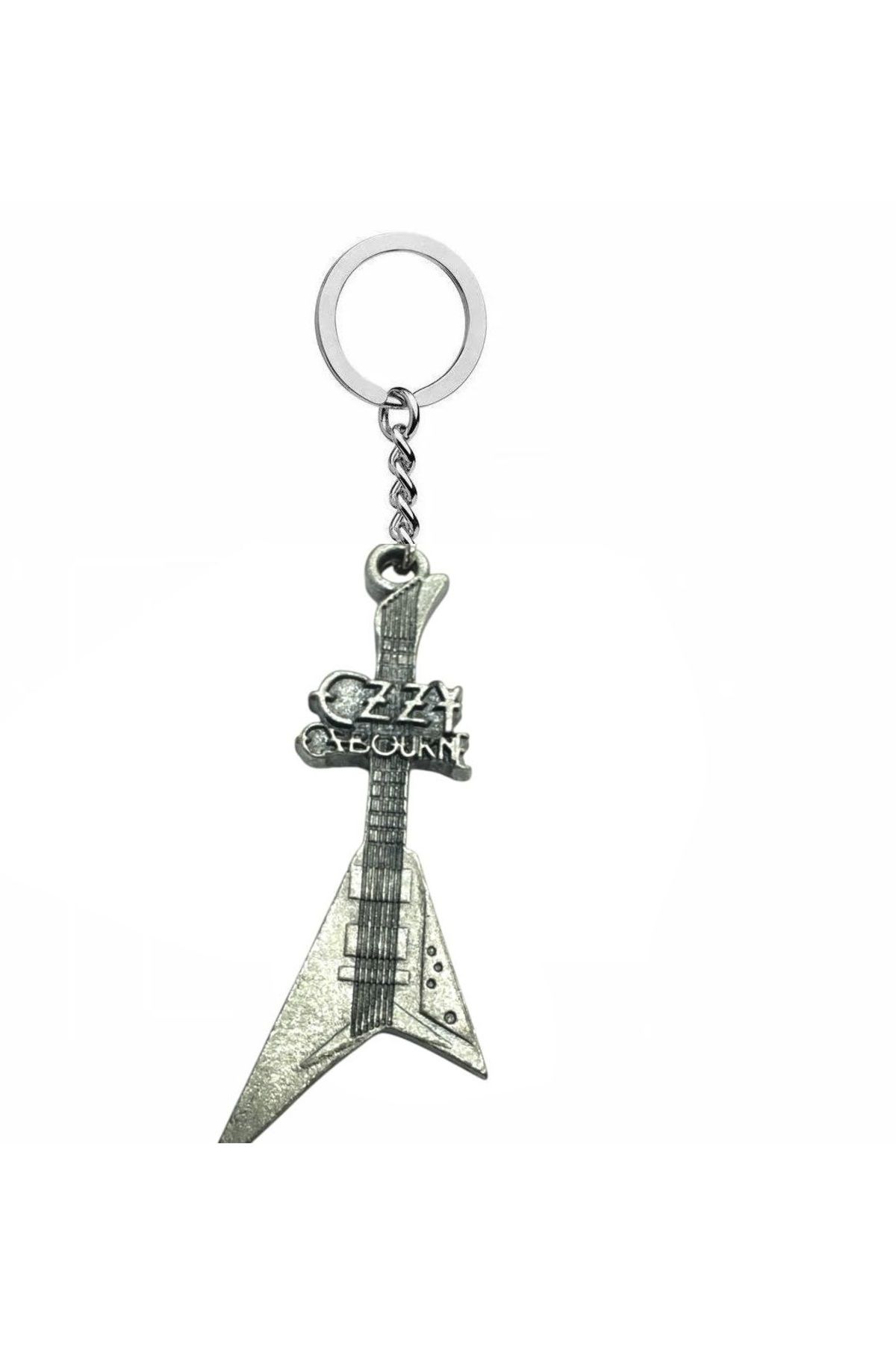 Herşey Nota Ozzy Osbourne Rock Metal Logolu Anahtarlık – Unisex Aksesuar