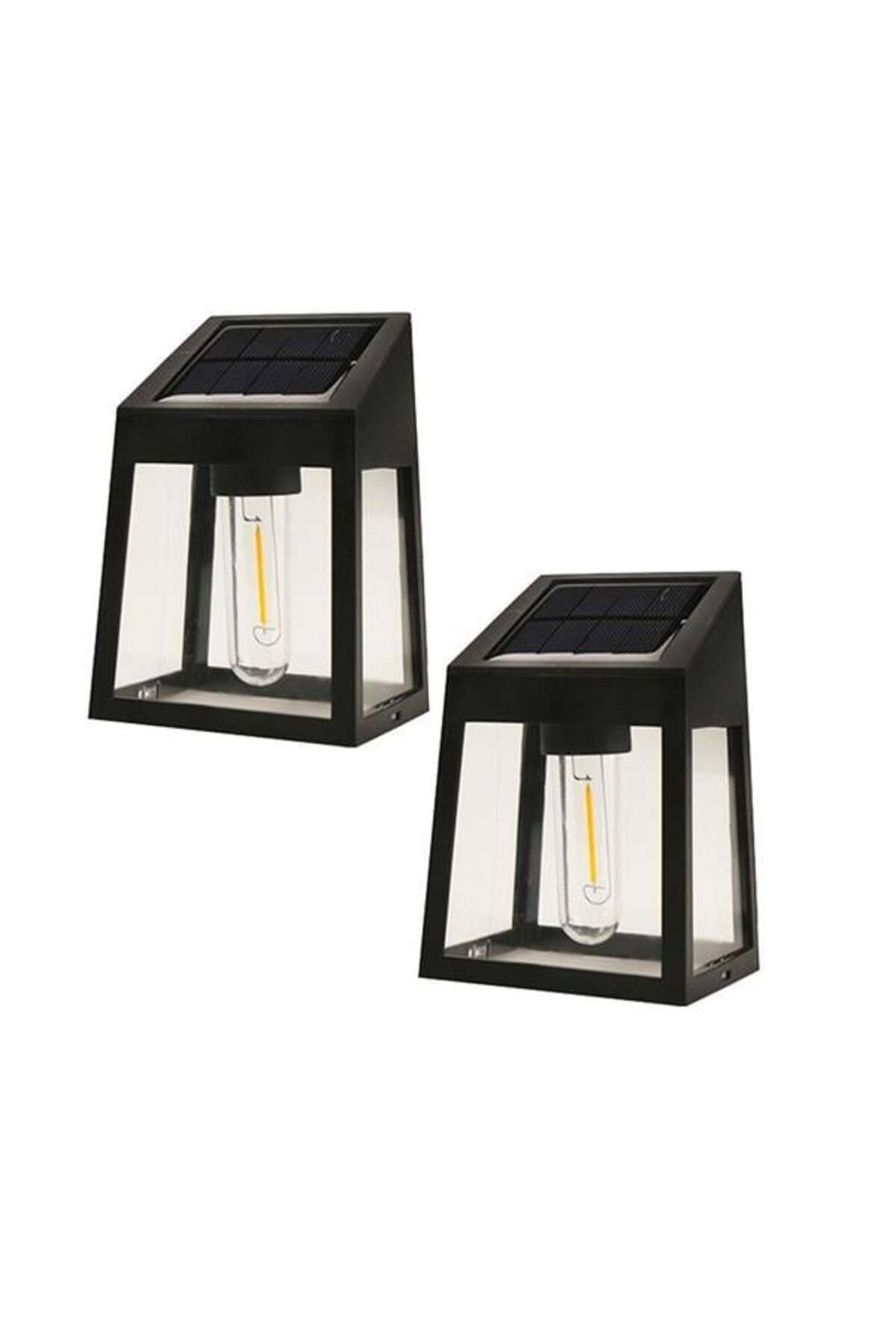feifei Powermaster Pm-14916 Solar Güneş Enerjili Gece Sensörlü Bahçe Aydınlatma Lambası (2'Li Paket)