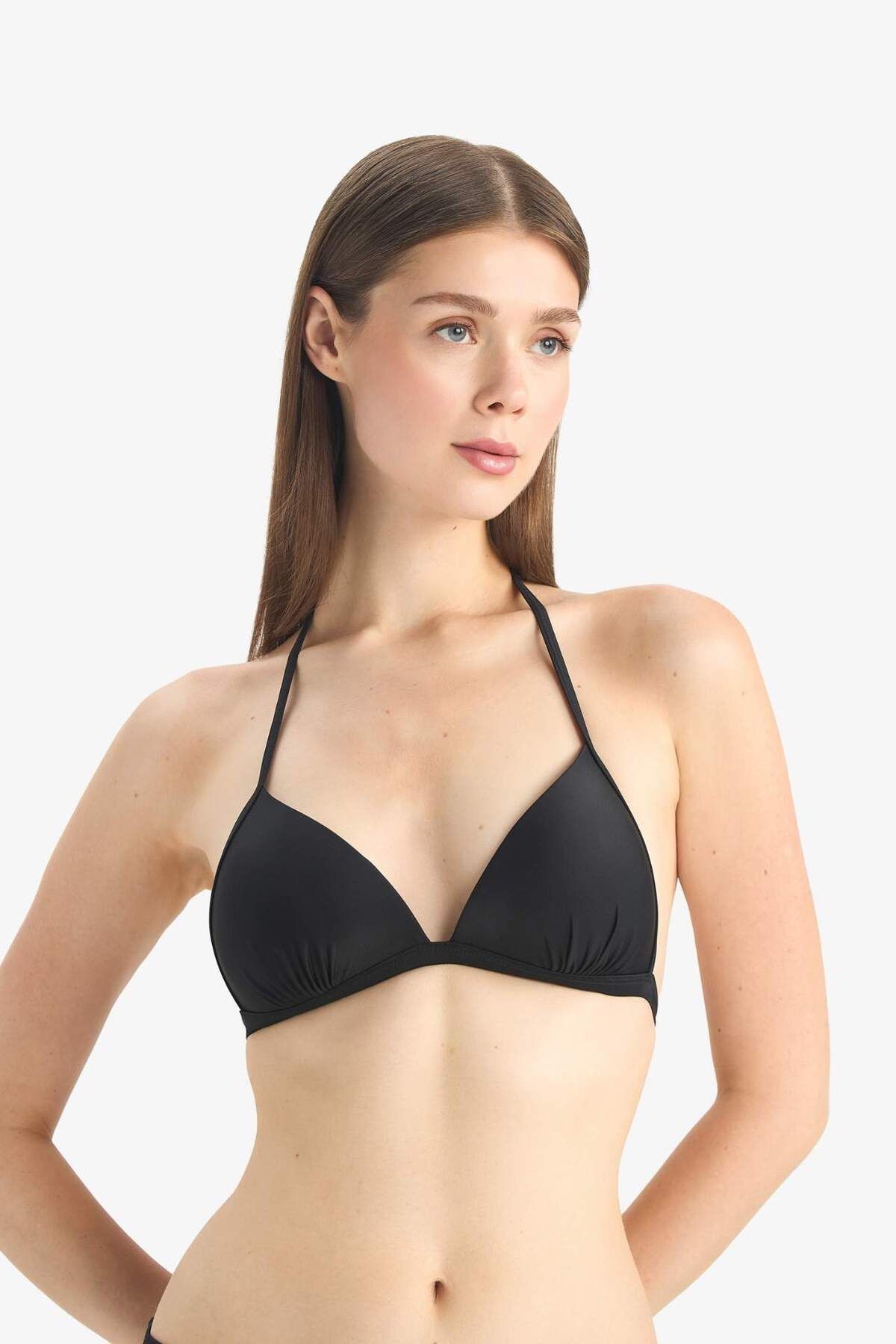 Regular Fit Üçgen Bikini Üstü-Fall in Love E1692AX25SM - 3