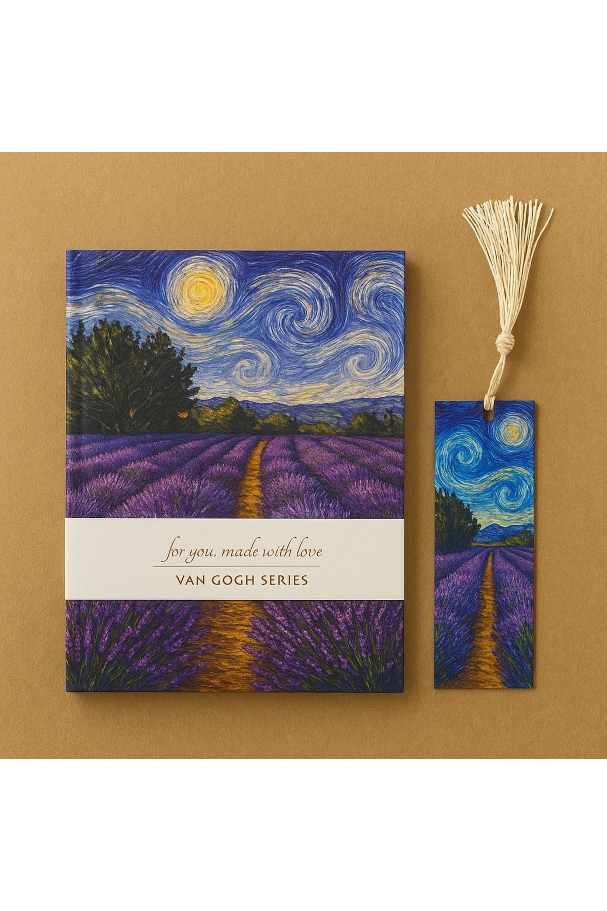 YLDZ Van Gogh Defter + Ayraç Serisi - Türkiye'de İlk
