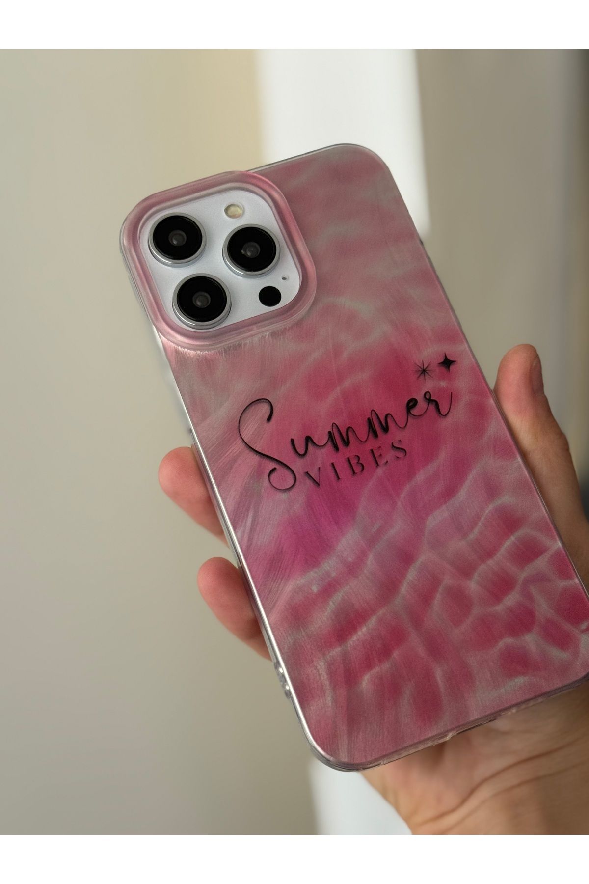 FİŞNEİLETİŞİM İPHONE 16 PROMAX UYUMLU SUMMER VİBES KILIF