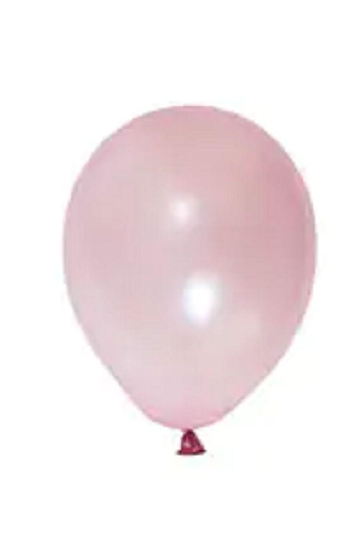 tedaks 20 Adet 5 İnç 12,5 Cm Metalik Rose Pink Balon Doğum Günü Süsleme