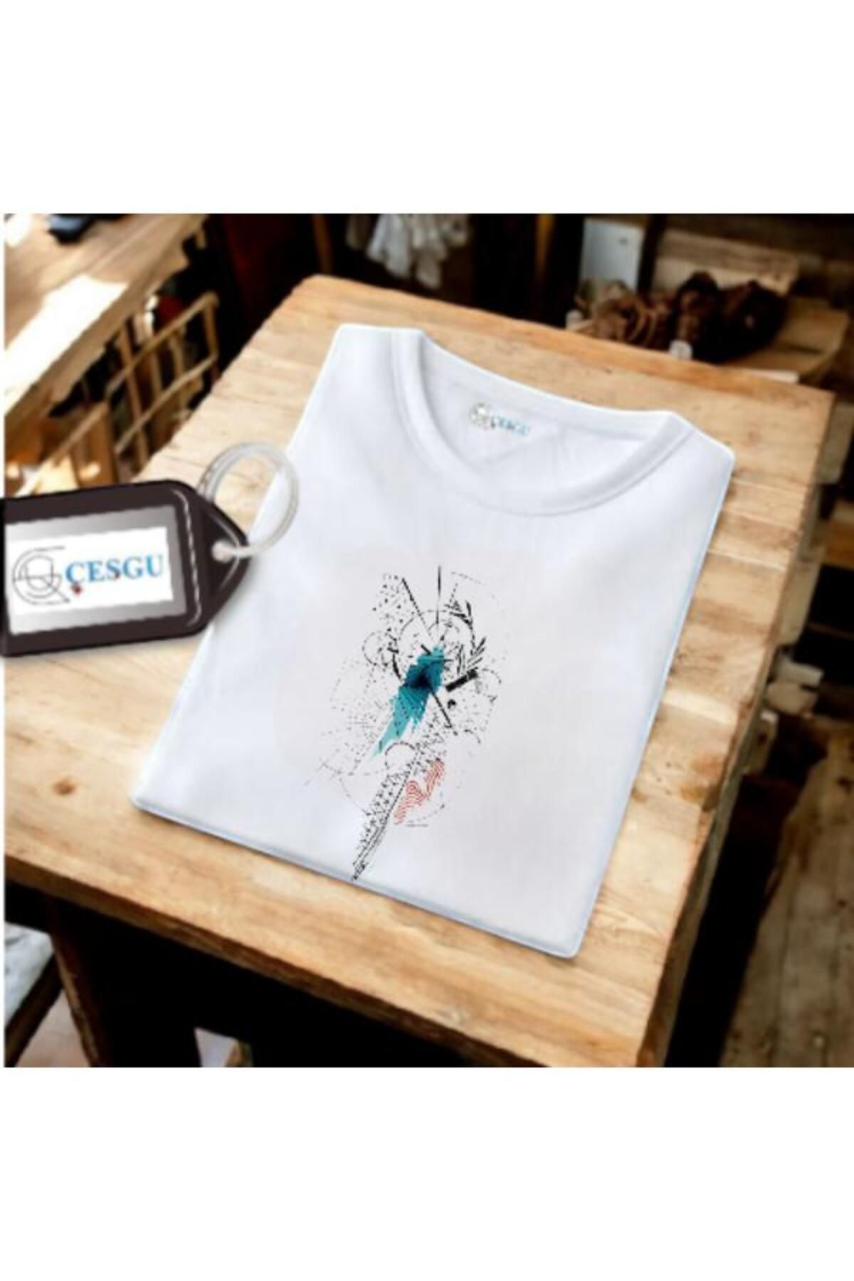 cesgu oversize beyaz T-Shirt