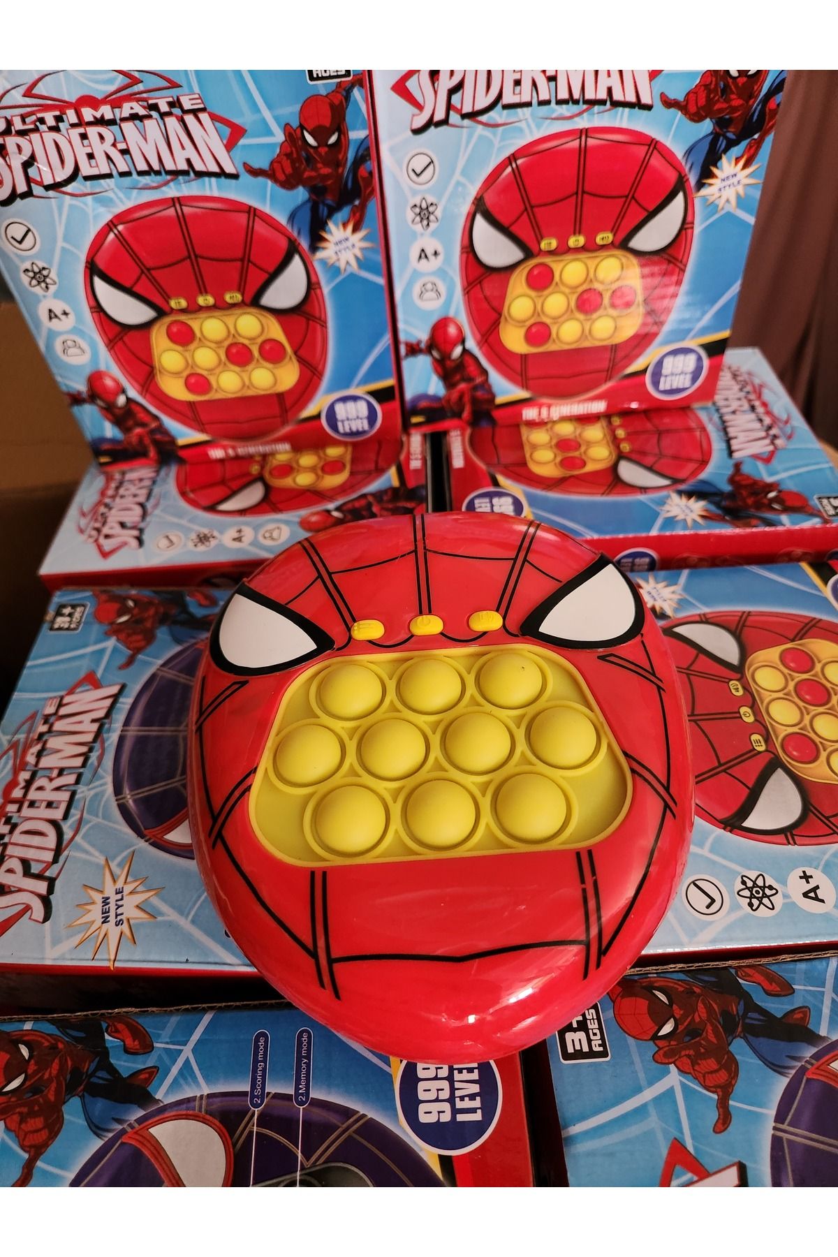 Ailenizin Oyuncakçısı Spider-man pilli popit stres eğitici oyuncak