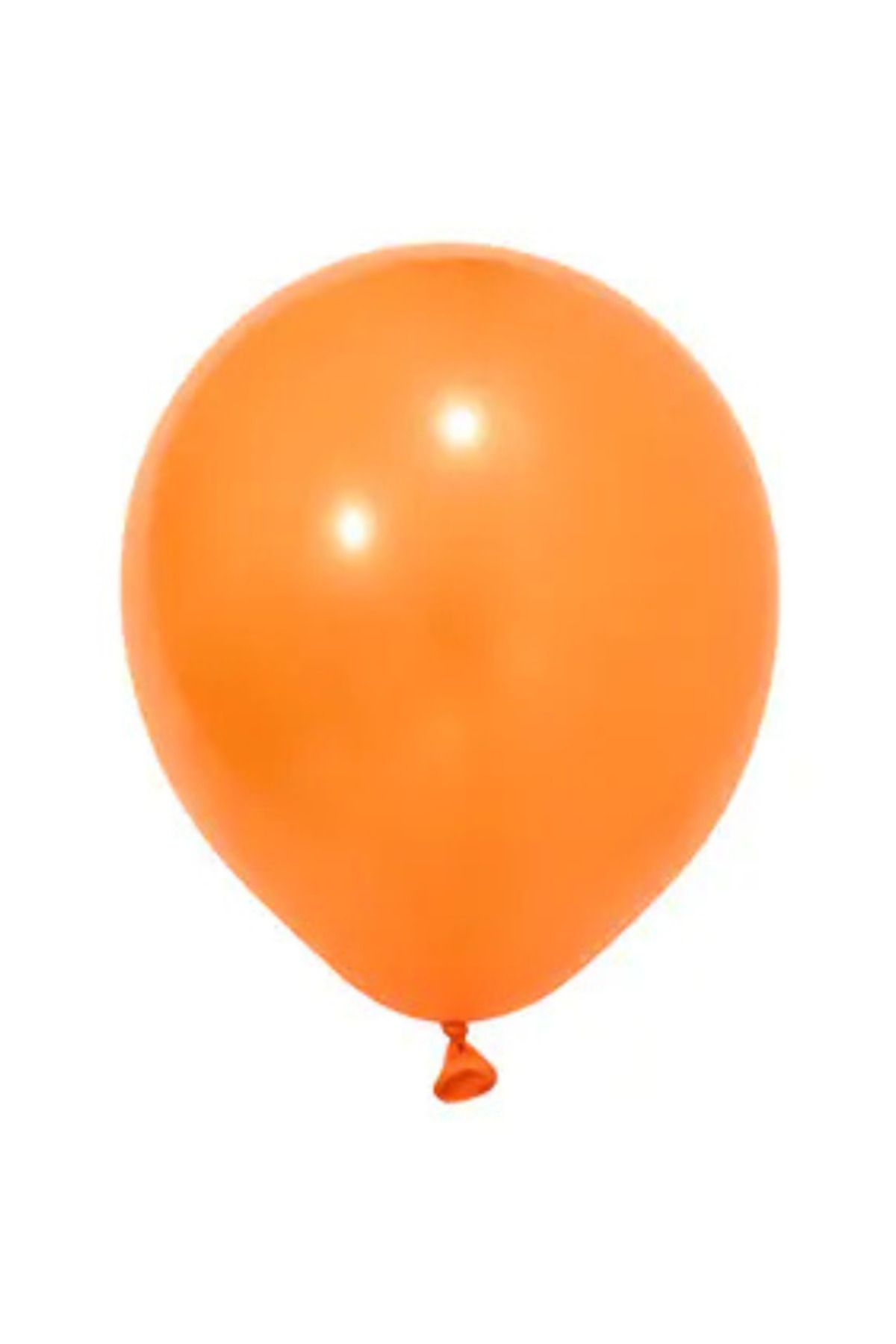 tedaks 20 Adet 5 İnç 12,5 Cm Metalik Turuncu Balon Doğum Günü Süsleme