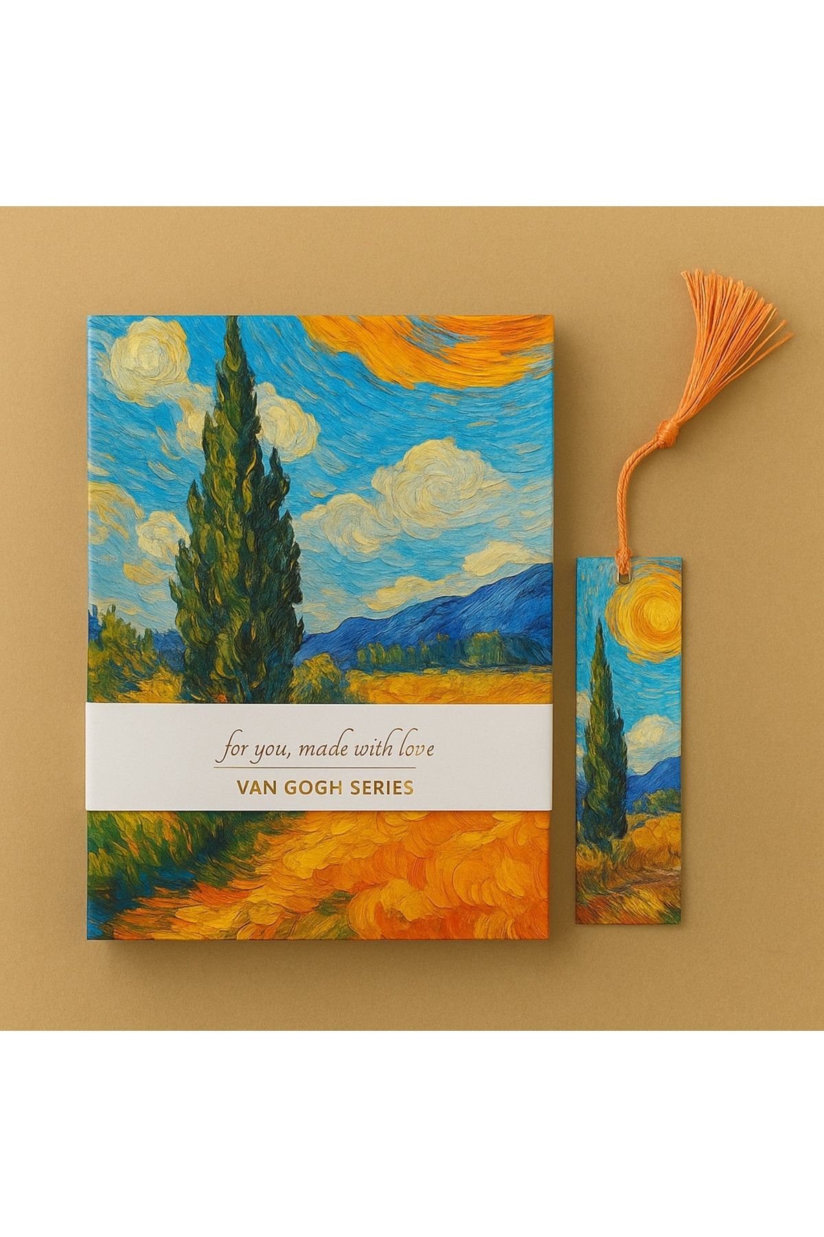 YLDZ Van Gogh Defter + Ayraç Serisi - Türkiye'de İlk