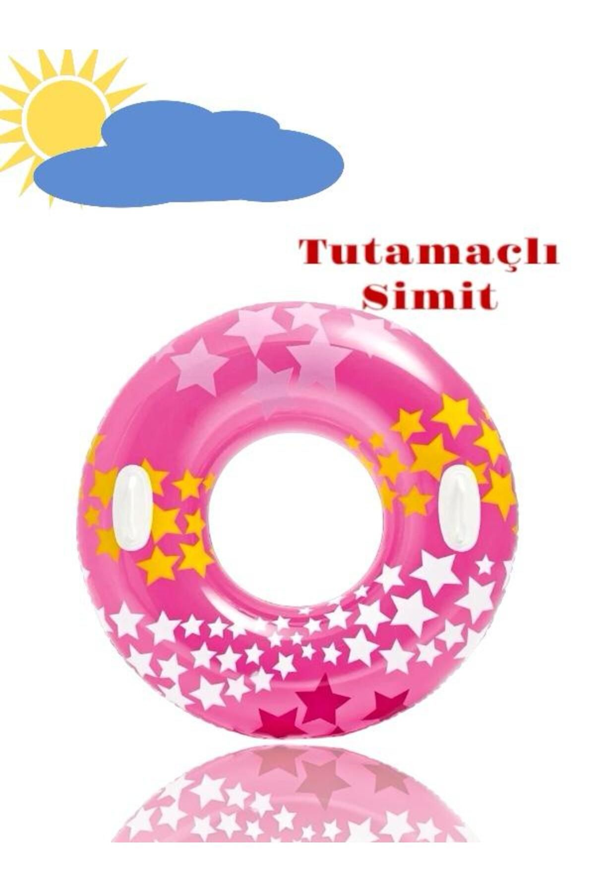 SAZE Tutamaçlı Yıldızlı Çocuk Simidi 59256 PEMBE