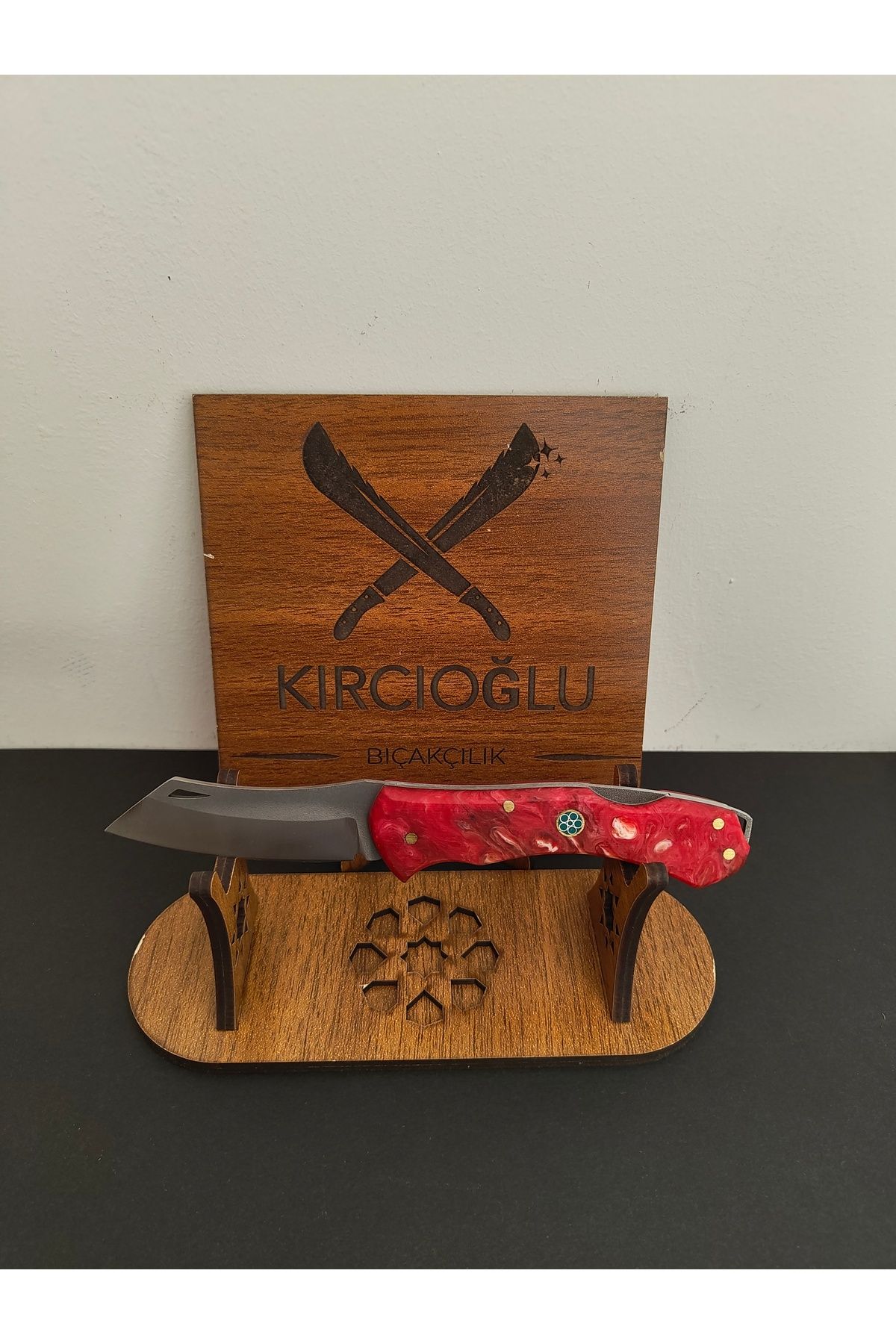 Krc Knife Epoksi Kabze Kamp Çakısı