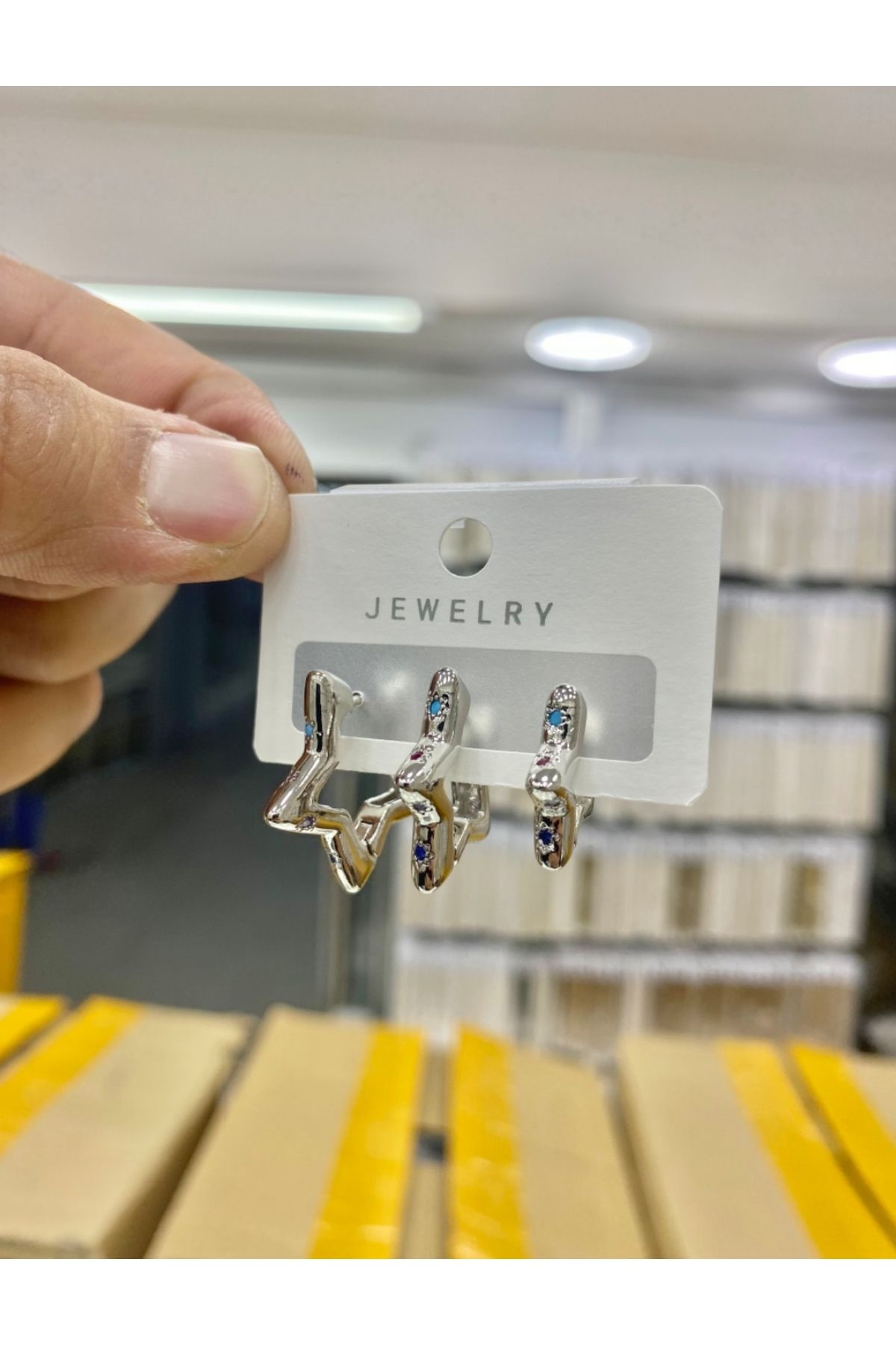 Accessories Kadın çelik küpe