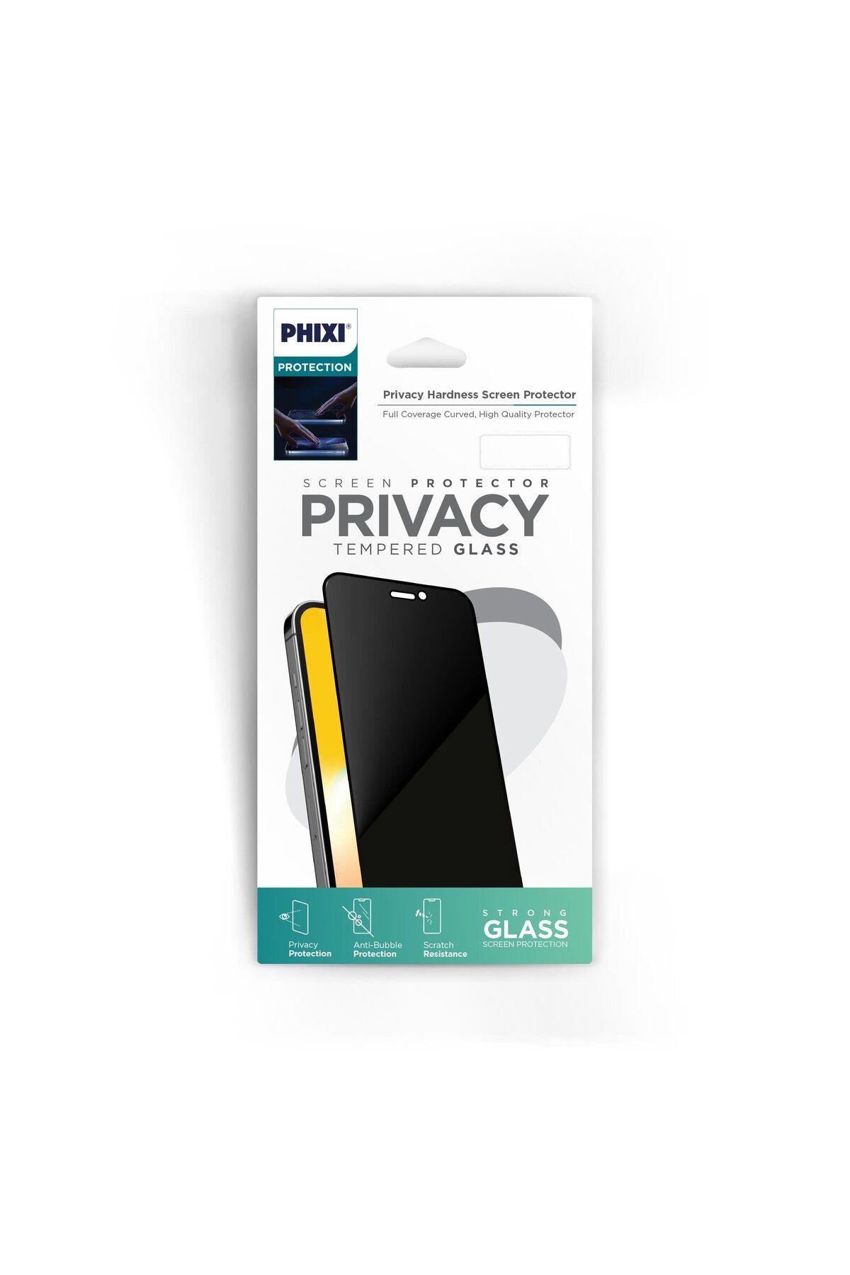 Phixi iPhone 16 Pro Prıvacy Nano Hayalet Ekran Koruyucu