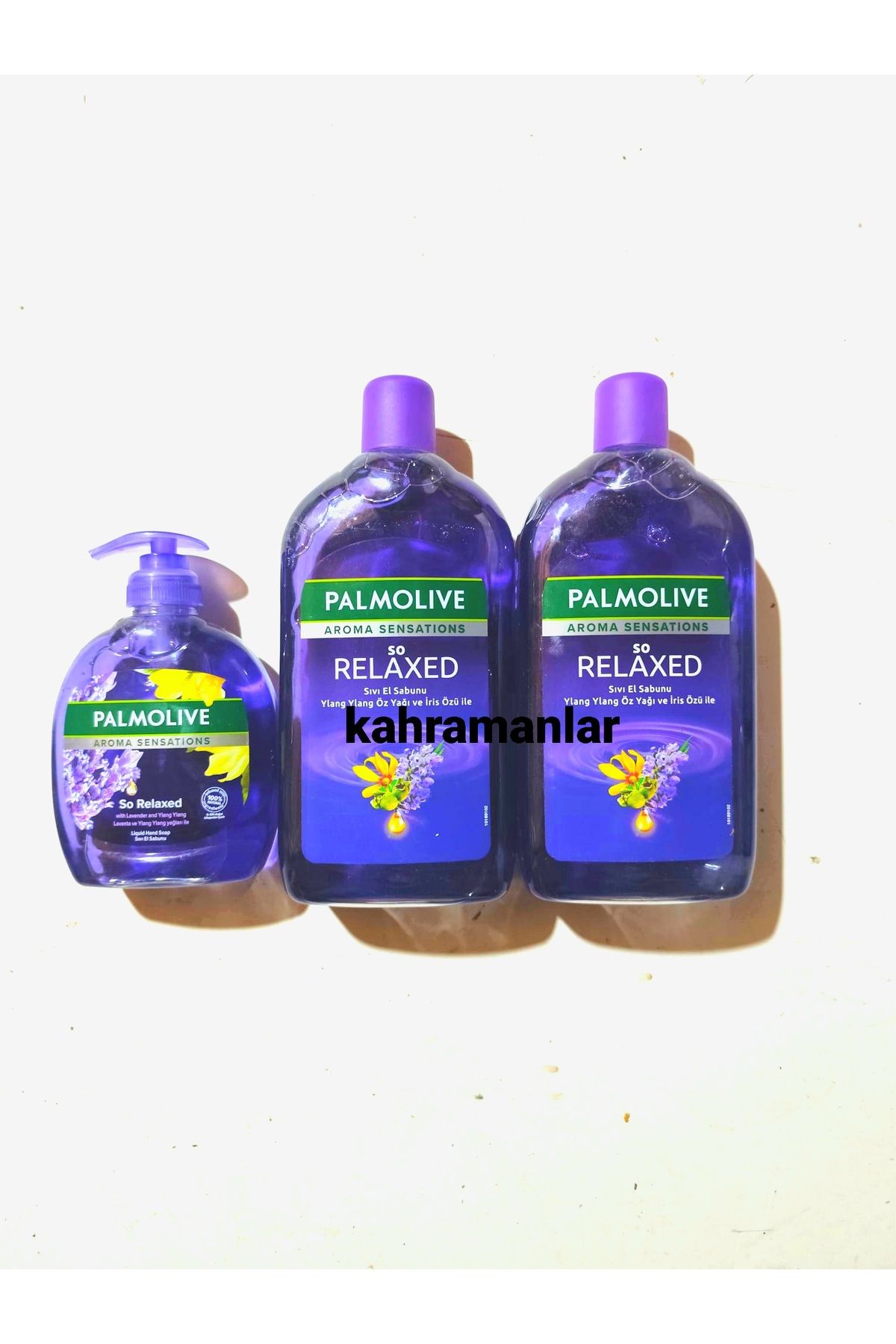 YEŞİLLİ STORE Sıvı sabun Palmolive 2 adet 700 ml ve 300 ml 1 adet