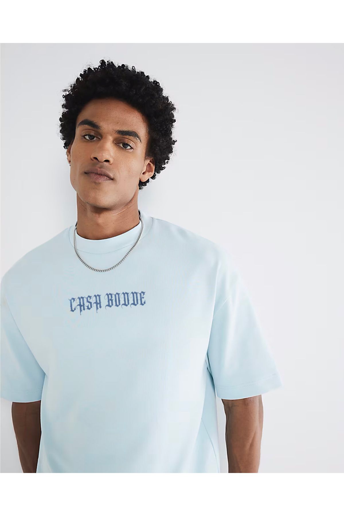 Casa Bodde Eskitmeli Halı Deseni Baskılı Unisex Tişört
