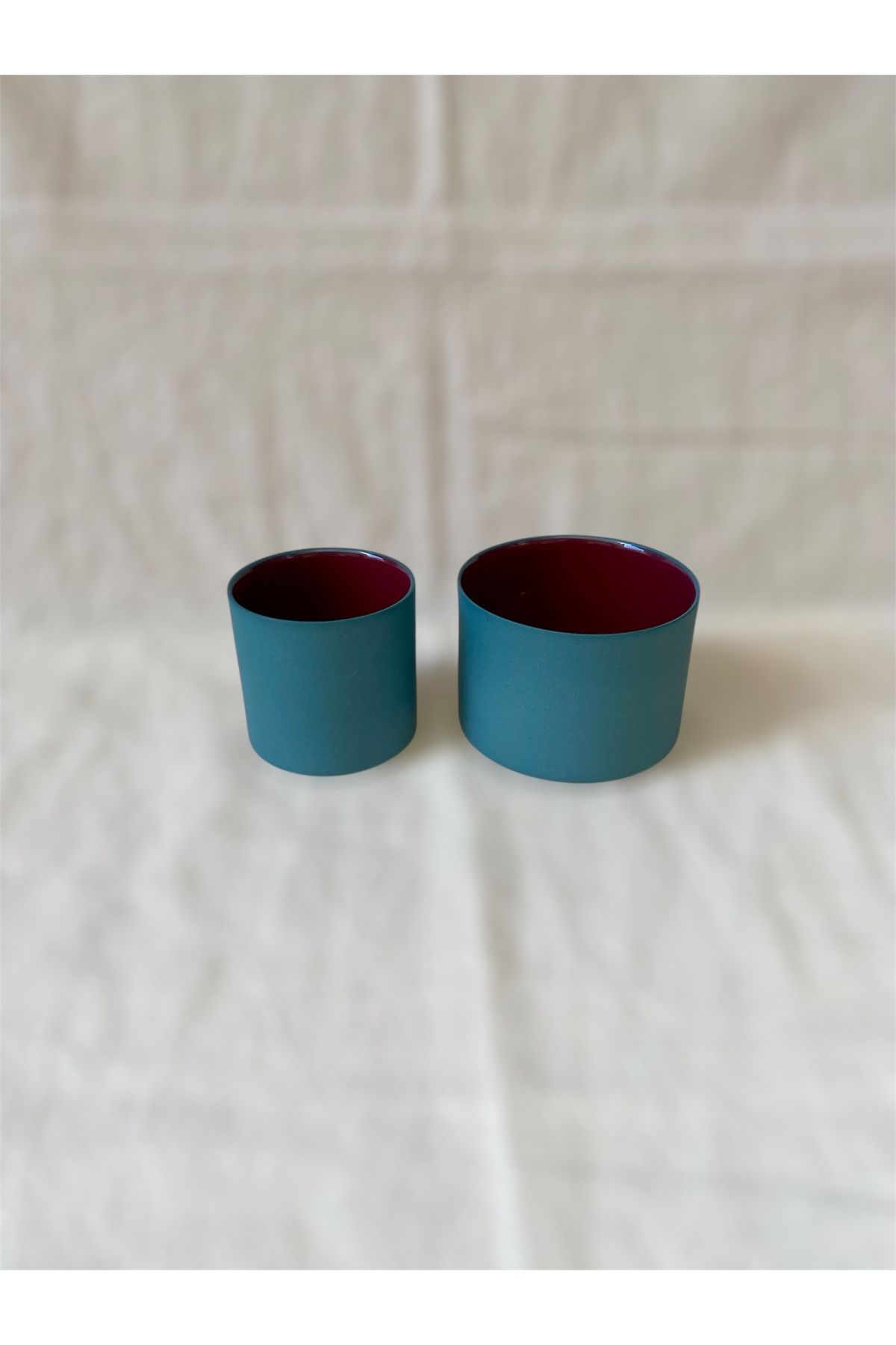 OzleMissCraft El Yapımı Stoneware Mumluk (S)