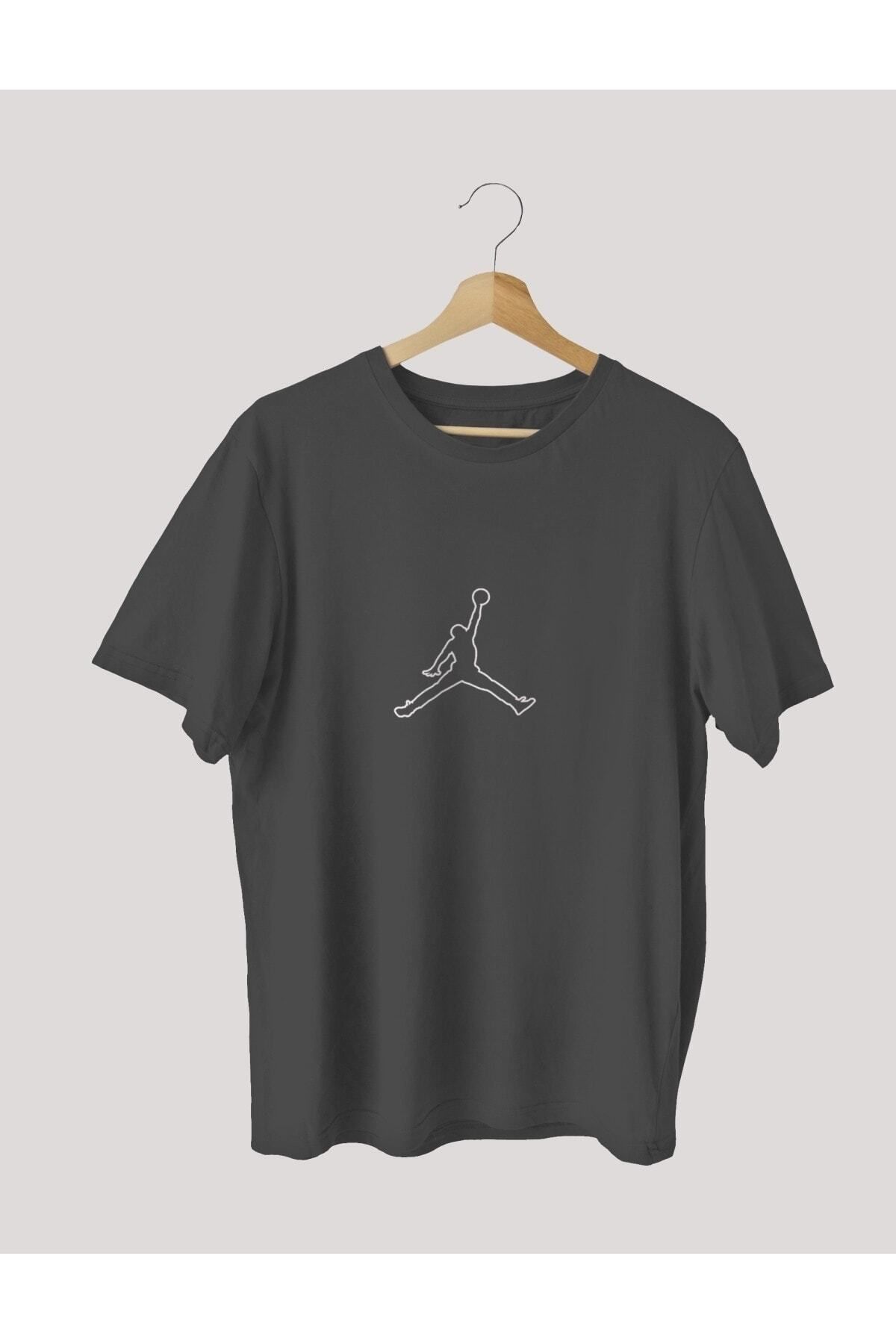Pisa Art Siyah Baskılı Unısex Oversize T-shirt