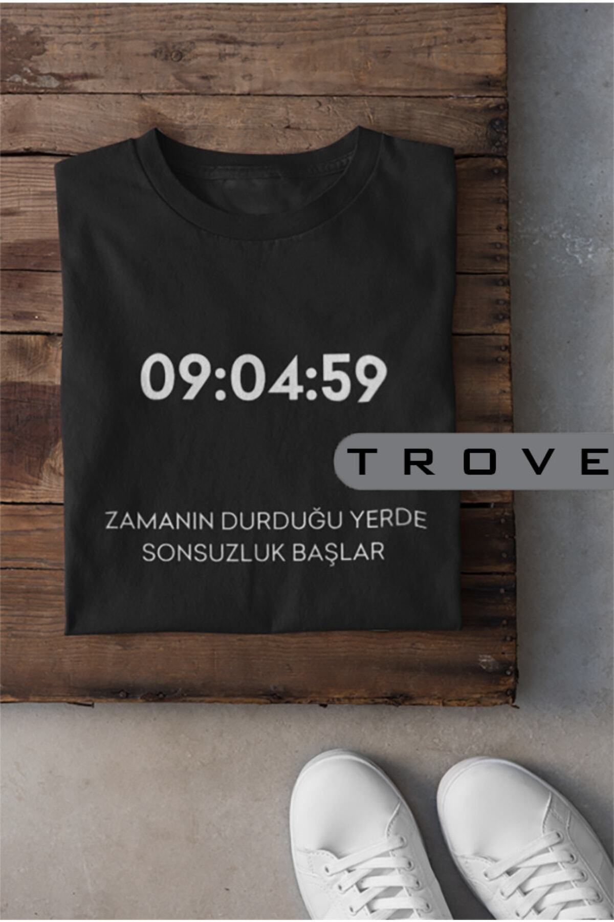 Pisa Art Unısex Kadın Erkek Mustafa Kemal Atatürk Zaman Sonsuzluk 09.04.59 % 100 Pamuk Tasarım T-shirt