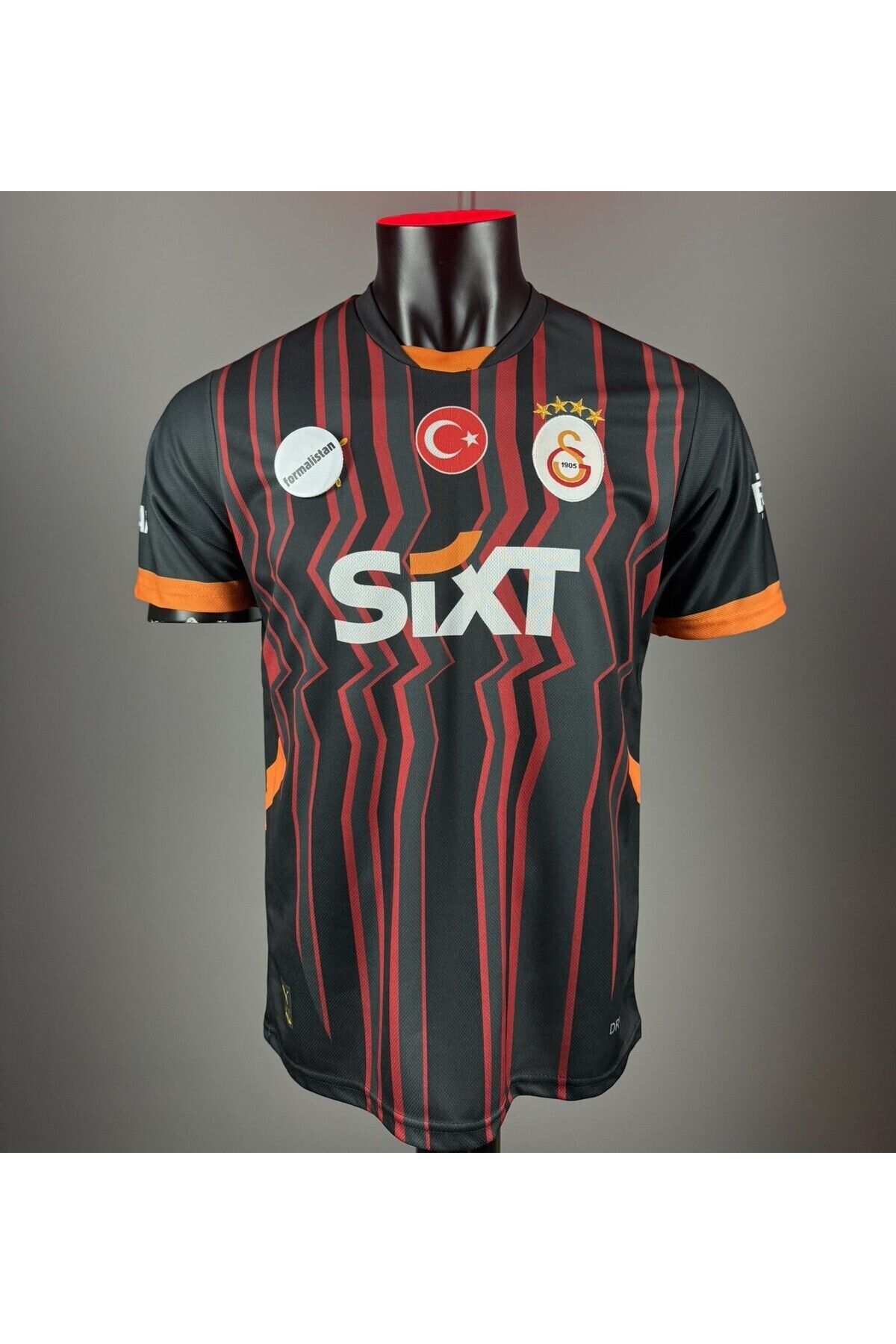 Quaxram G.alat.asara.y 2024/2025 Sezon Isimsiz Yetişkin Futbol Forması - Siyah1