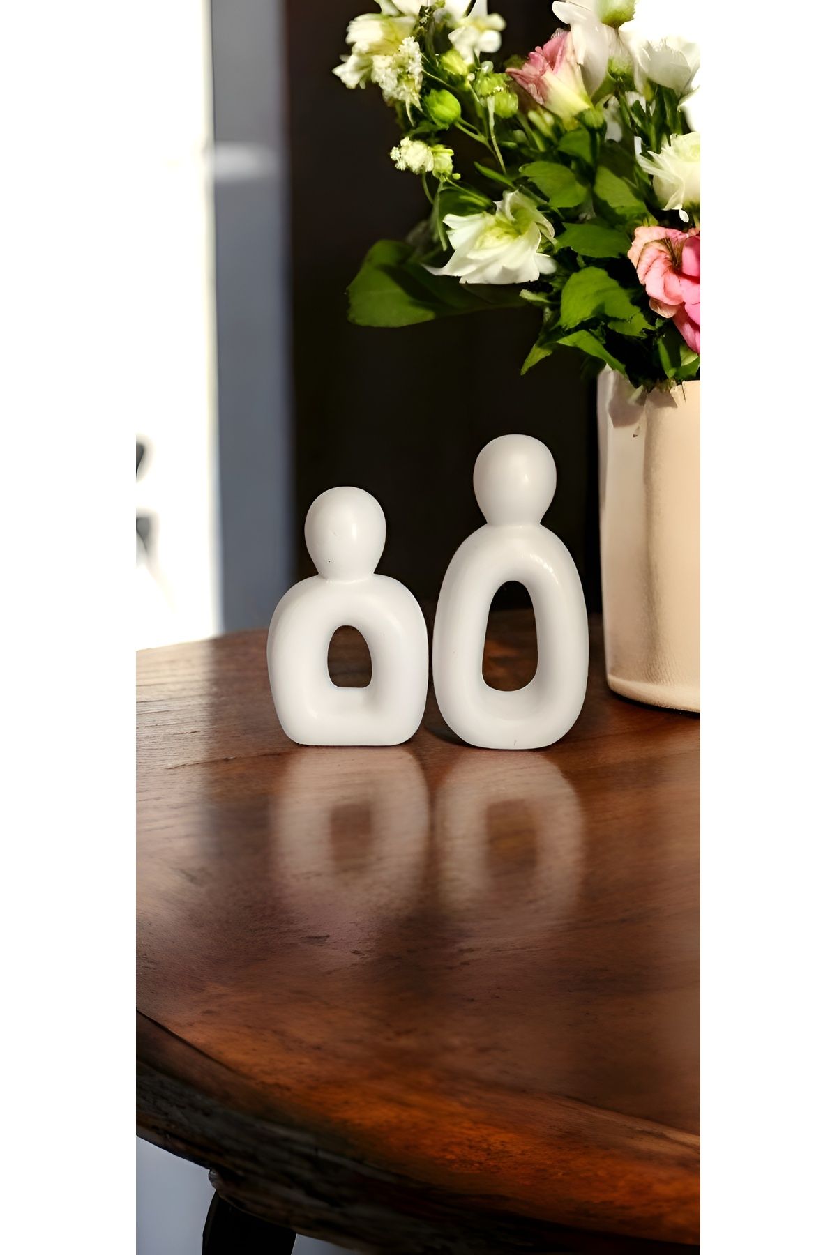 rubbyhome dekoratif anne baba biblo set