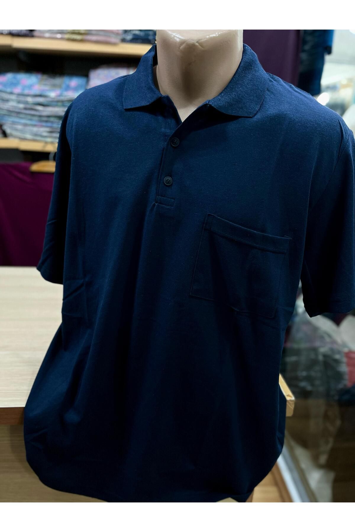 TCR Erkek Polo Yaka Düğmeli Cepli T-Shirt