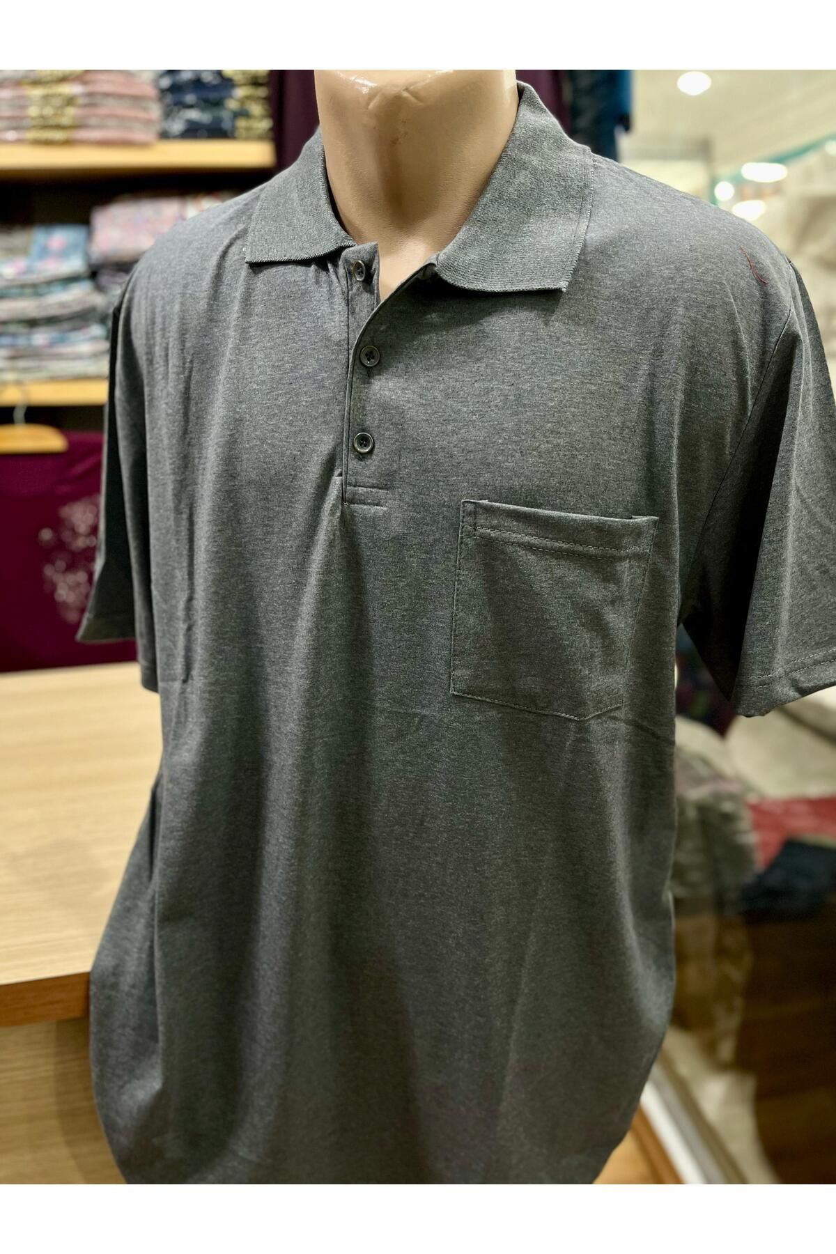 TCR Erkek Polo Yaka Düğmeli Cepli T-Shirt