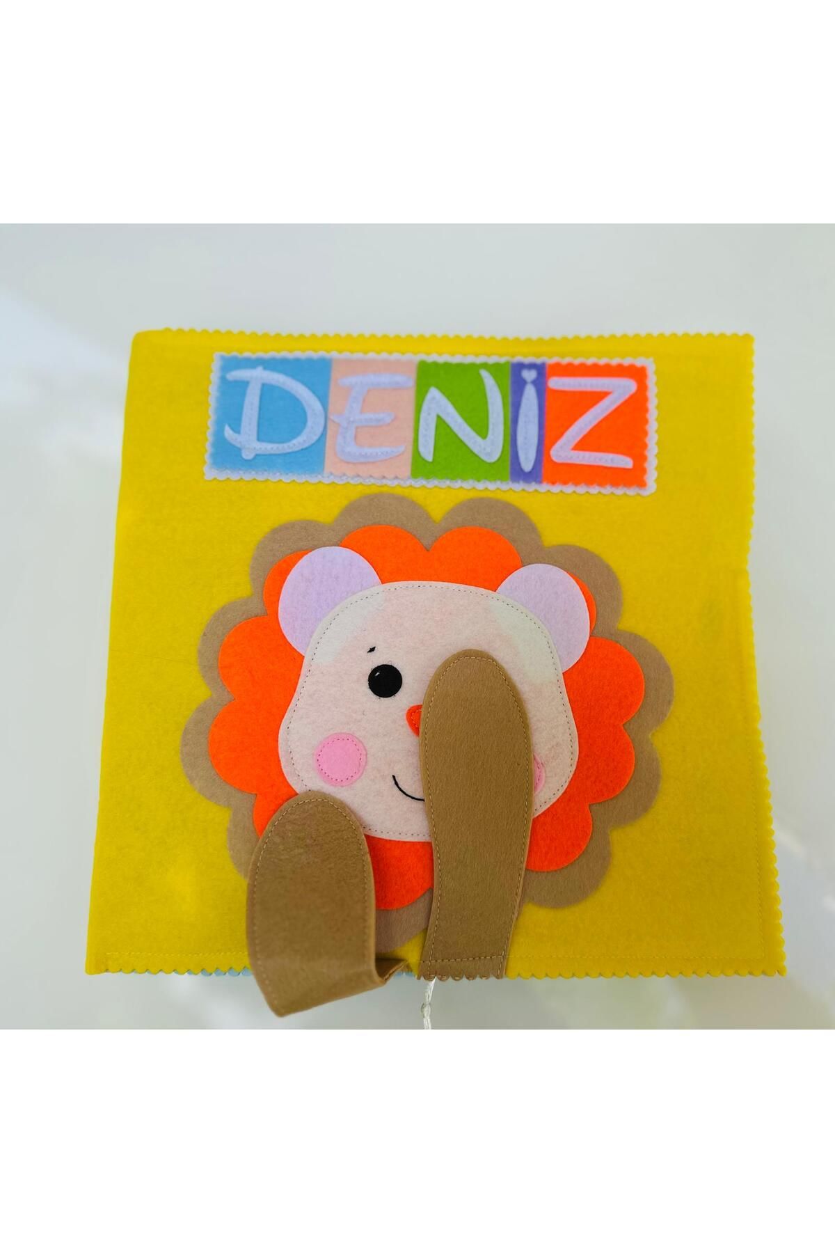 BEBİSBOOK Aslanlı 18-36 Ay Montessori Eğitici Oyun Ve Aktivite Kitabı