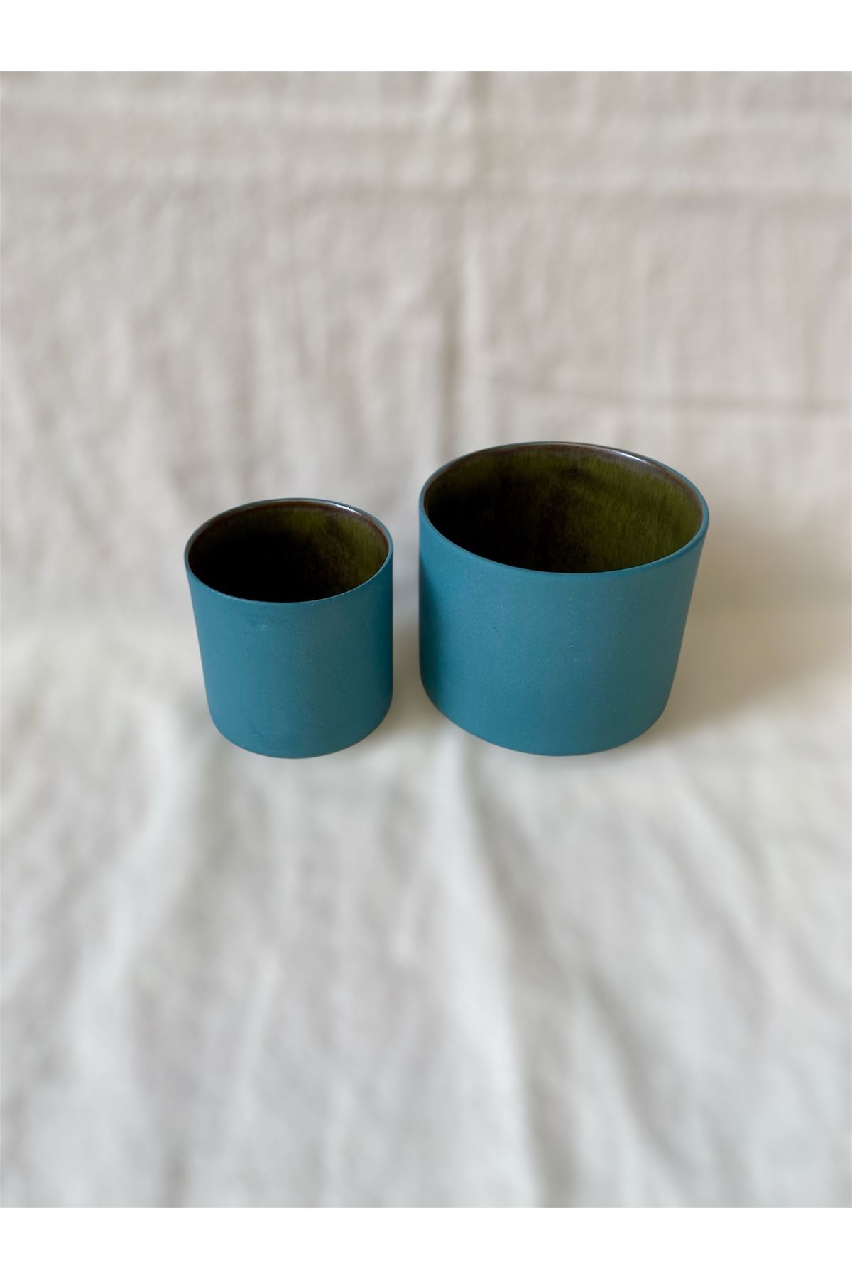 OzleMissCraft El Yapımı Stoneware Mumluk (S)