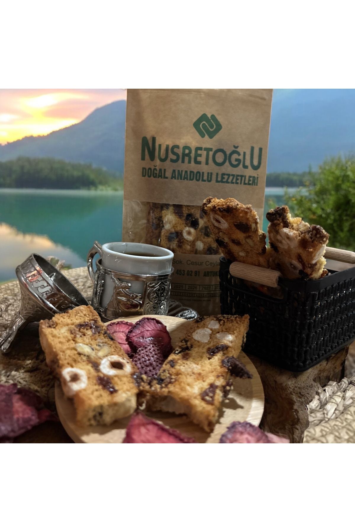 NUSRETOGLU Selanik Gevreği 160g – Hatıralarla Yoğrulmuş Nostaljik Lezzet + Kalbe Dokunan Mektup Hediye