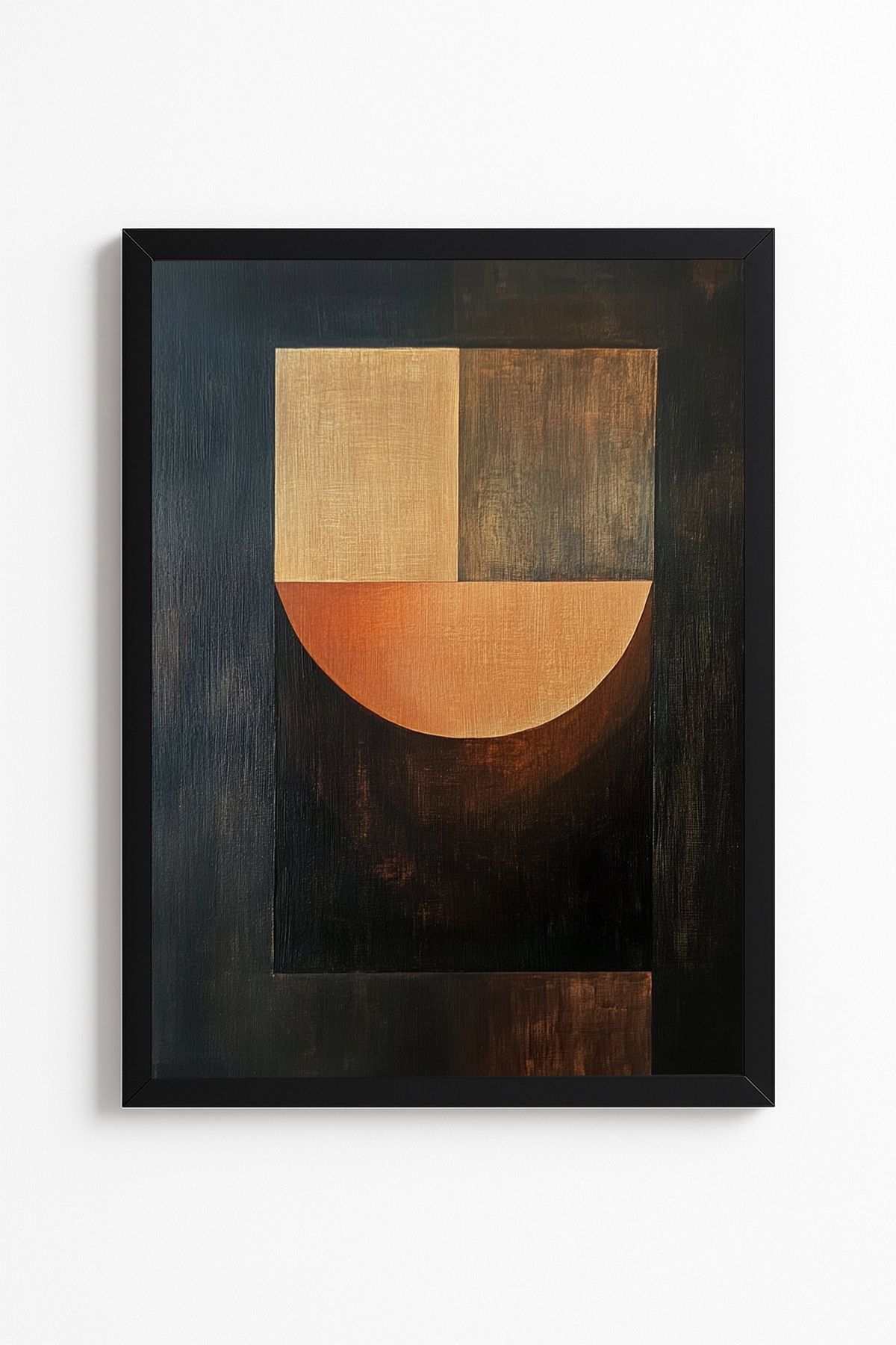 Patte Soyut Sanat - Geometrik Desenli Modern Poster - Çerçevesiz Duvar Poster Yüksek Kaliteli Tablo
