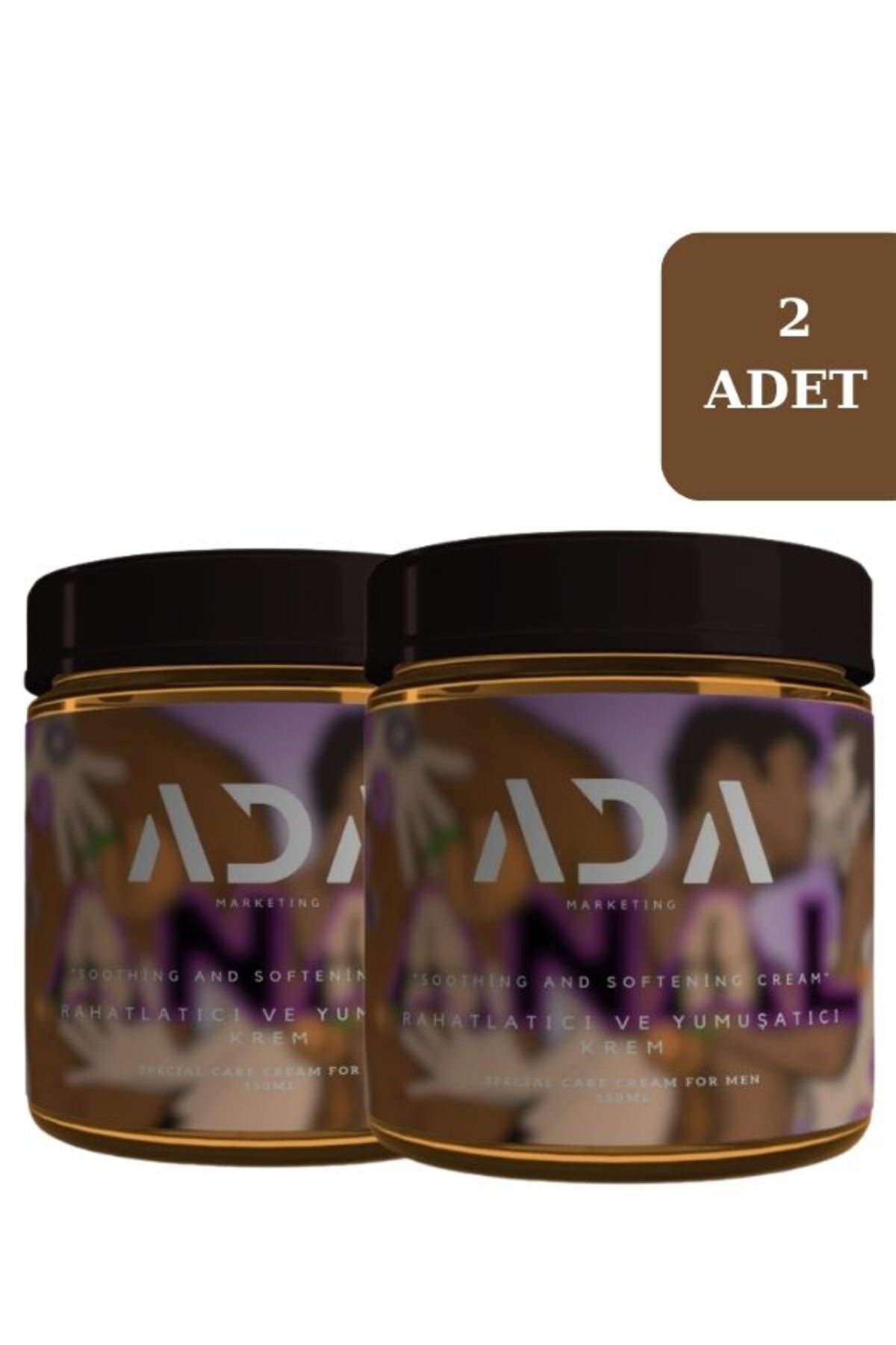 Ada Marketing 2 Adet Erkek Dış Genital Bölge Bakım Kremi – 150 ML, Hassas & Koruyucu Formül