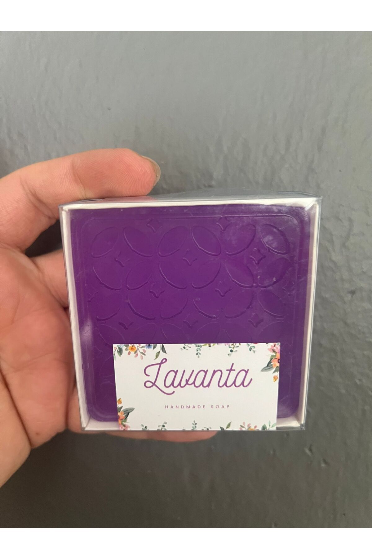 aralmini-Lavender Scented Transparent Soap Gift Soap Scented Soap Boxed Soap 4
