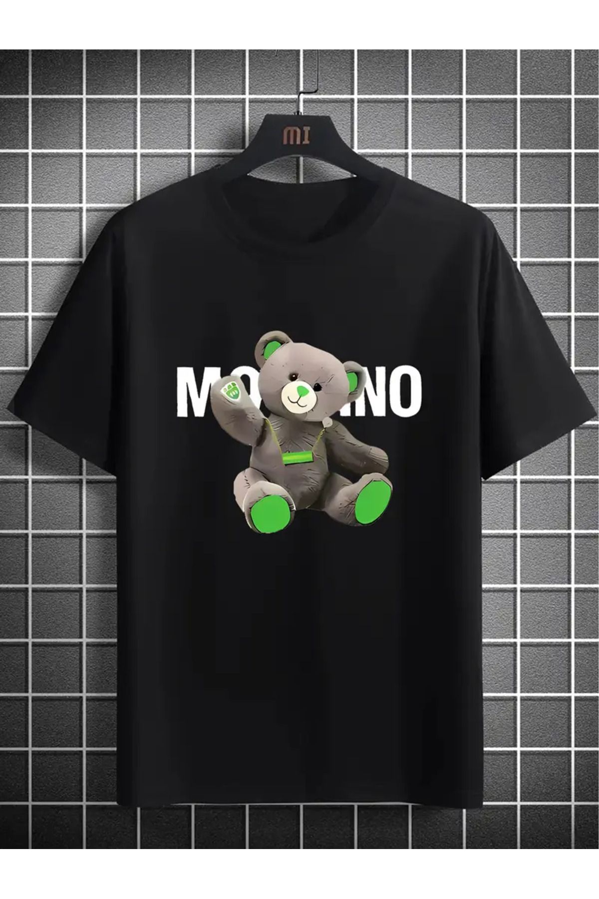 bellanova Erkekler için Rahat Moda T-Shirt Benzersiz Baskı