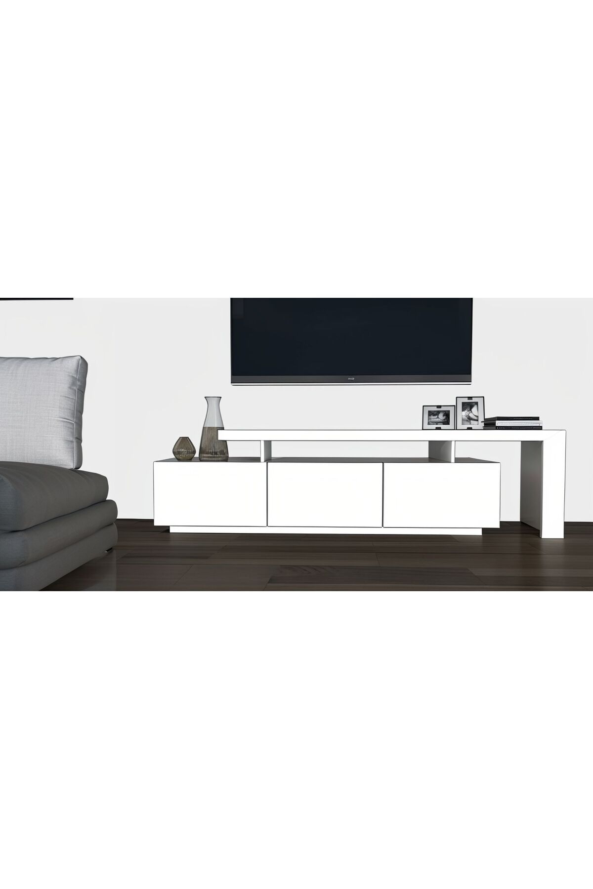 Home Sümerta Tv Ünitesi, Tv Sehpası, Raflı
