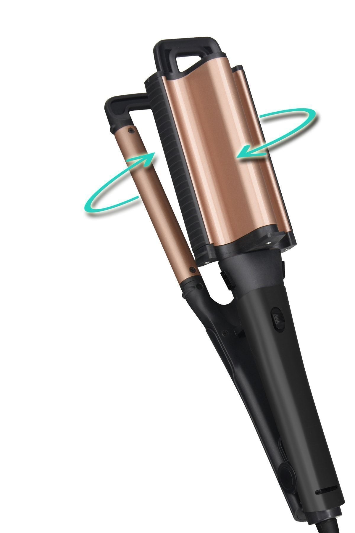 teknotrust 2in1 Wag Maşa (2 AYARLI DÖNER BAŞLIKLI 16MM İNCE BUKLE & 38MM İRİ DALGA)