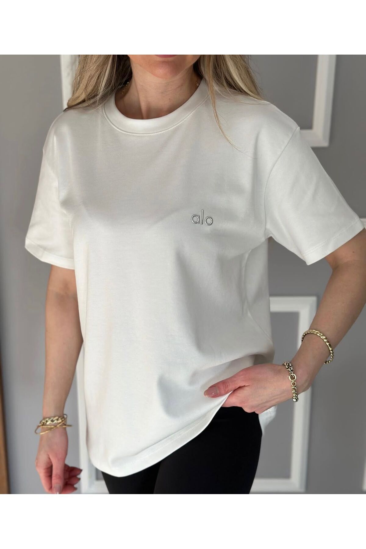 LEAUDER WOMEN KADIN OVERSİZE T SHİRT AL-OO