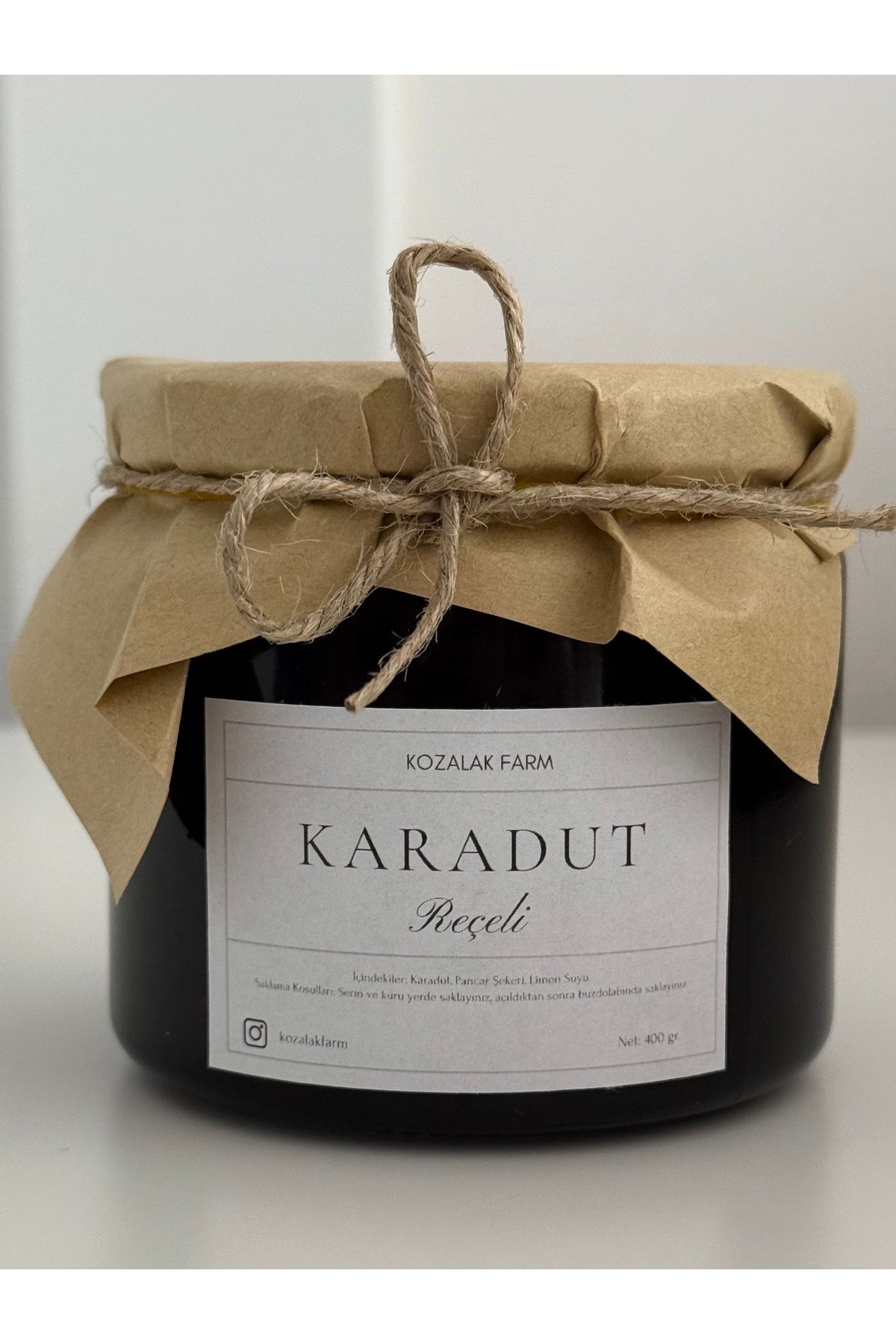 yöresel Karadut Reçeli (400 gr.)