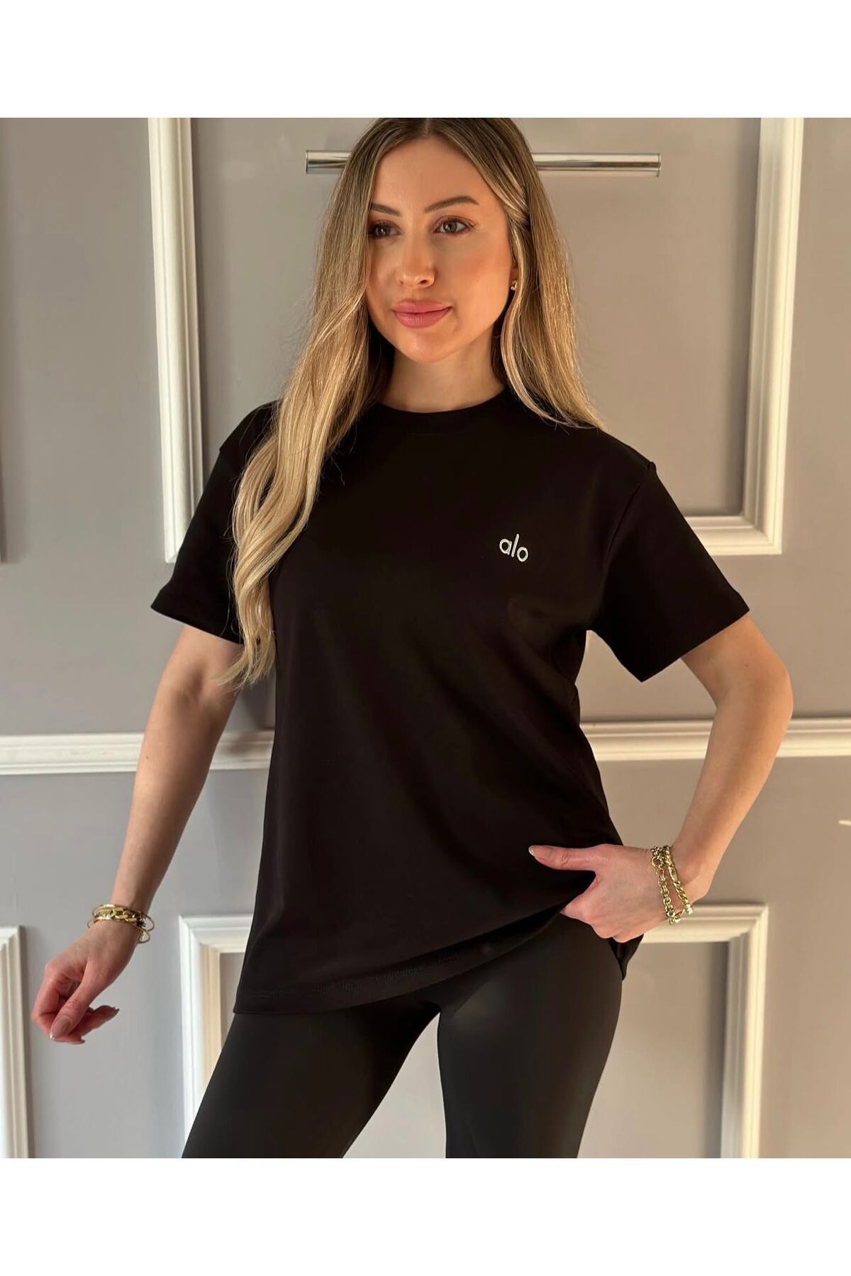 LEAUDER WOMEN KADIN OVERSİZE T SHİRT AL-OO