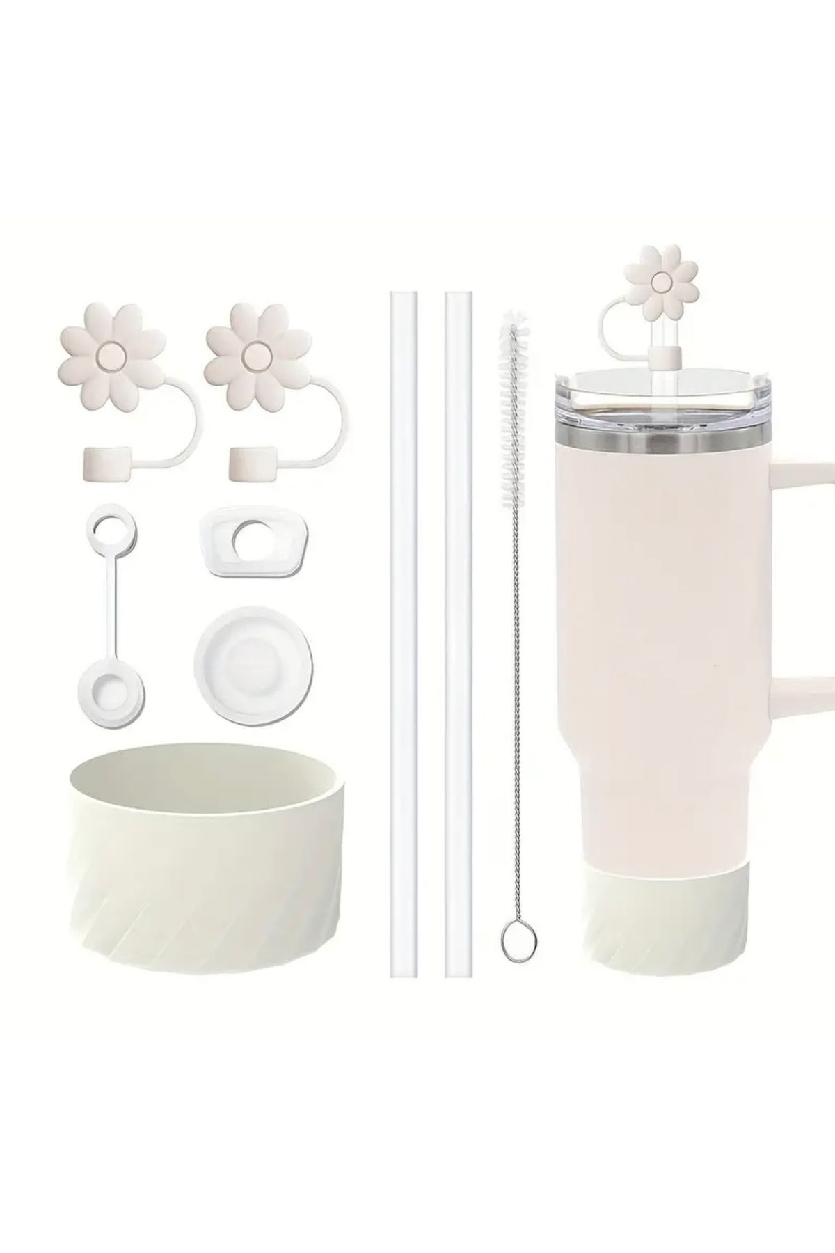 Alisa shop 40oz Termos Bardağı için Aksesuarlar 9 parça set