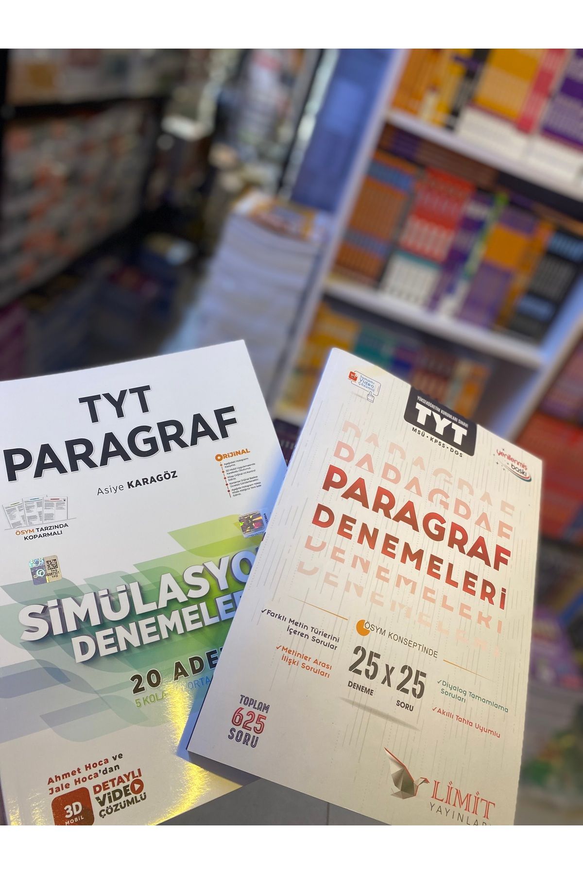Yanıt Yayınları LİMİT TYT PARAGRAF DENEME 3D TYT GÜNCEL