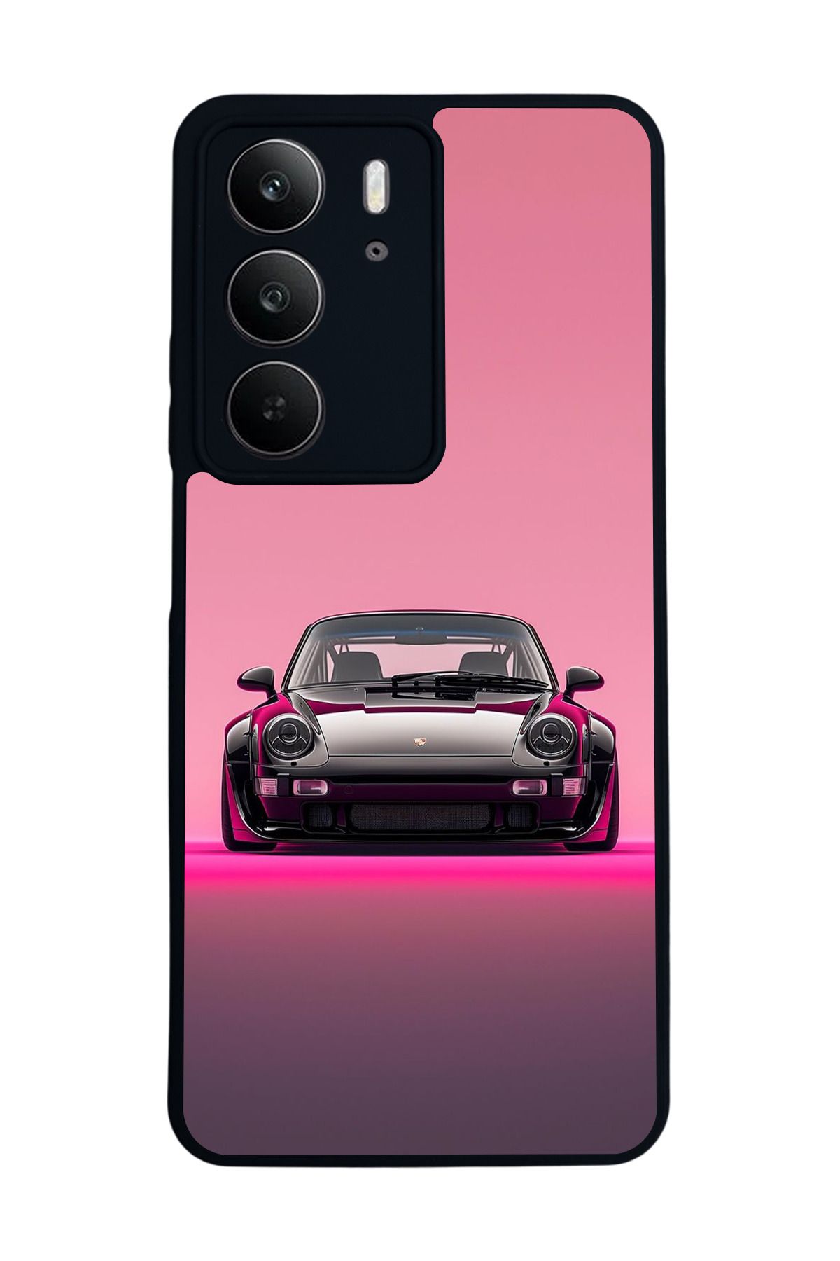 realme C75 Mat Uyumlu Siyah Kılıf – Yumuşak Silikon, Koruyucu, Şok Emici Kapak