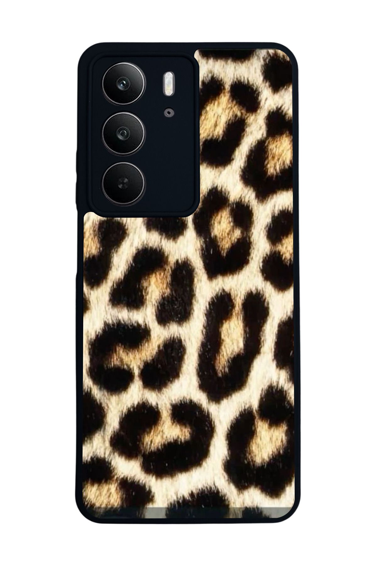 realme C75 Mat Uyumlu Siyah Kılıf – Yumuşak Silikon, Koruyucu, Şok Emici Kapak