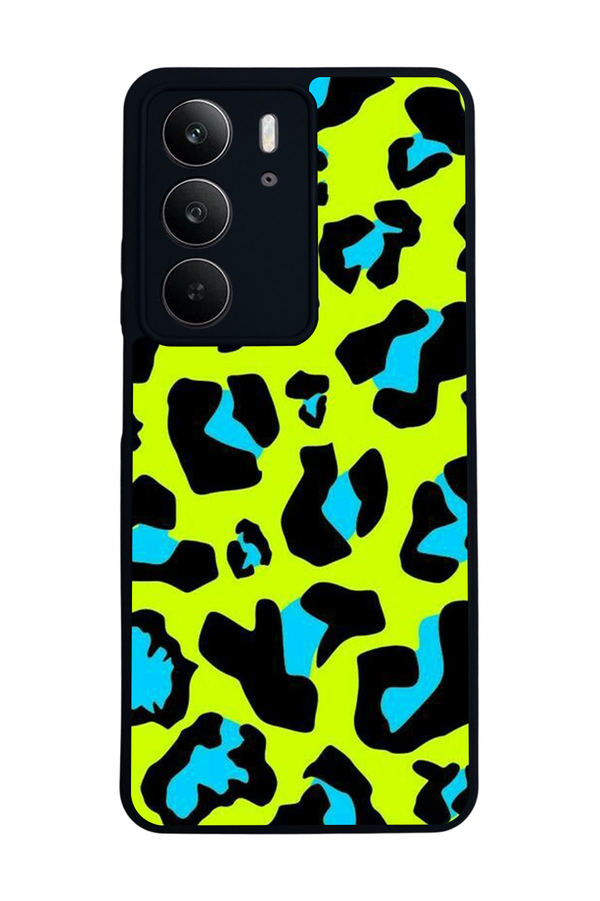 realme C75 Mat Uyumlu Siyah Kılıf – Yumuşak Silikon, Koruyucu, Şok Emici Kapak
