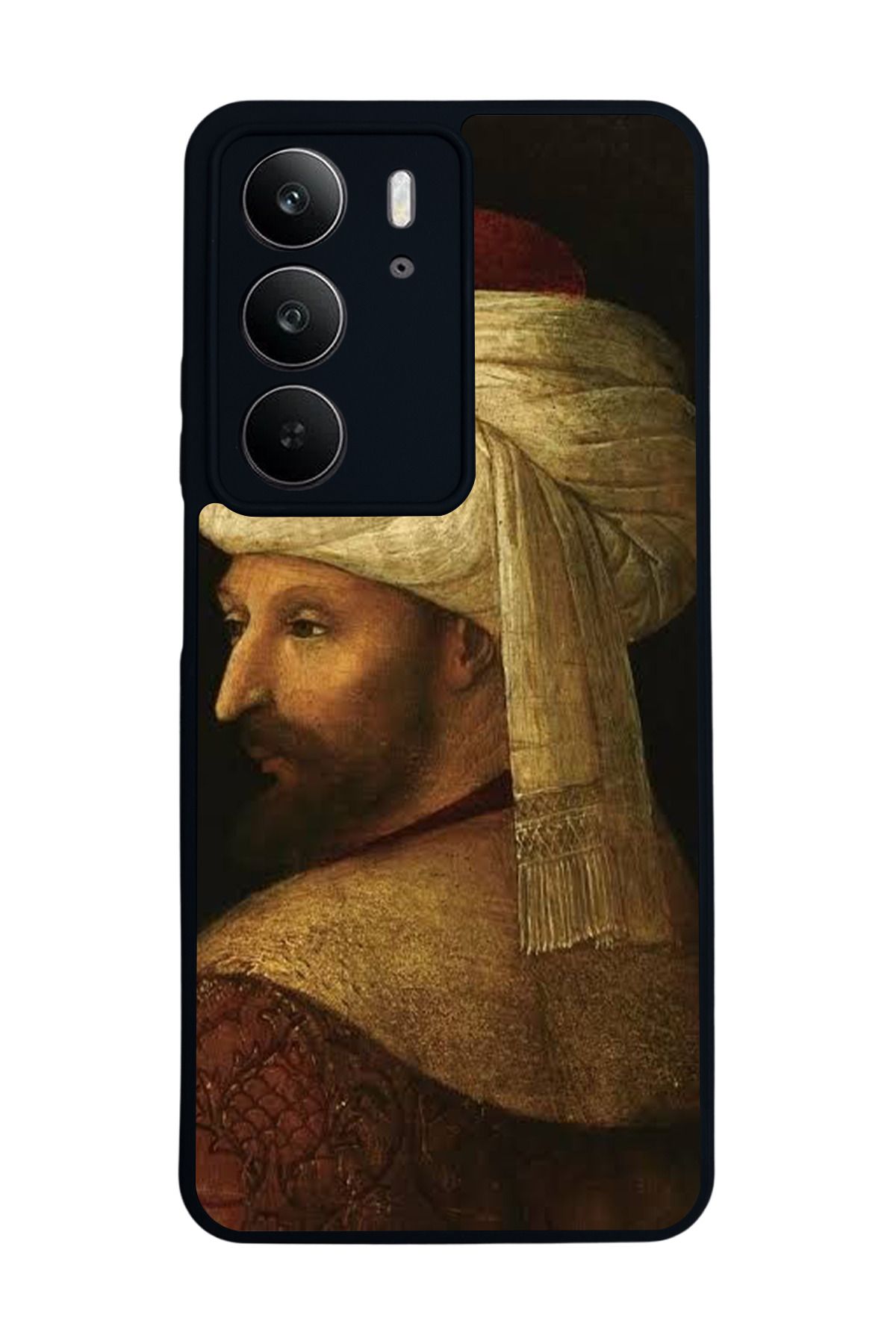 realme C75 Mat Uyumlu Siyah Kılıf – Yumuşak Silikon, Koruyucu, Şok Emici Kapak