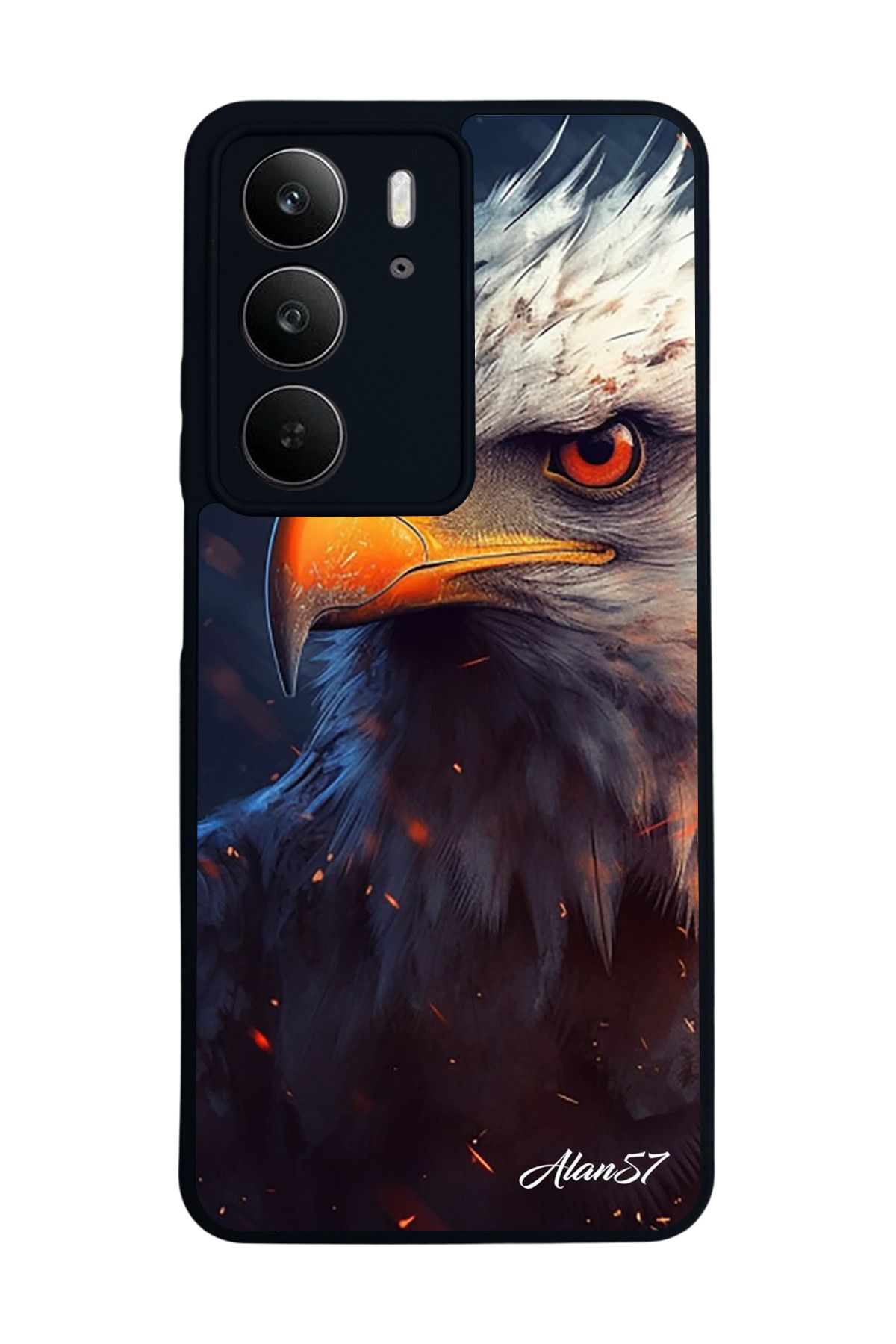 realme C75 Mat Uyumlu Siyah Kılıf – Yumuşak Silikon, Koruyucu, Şok Emici Kapak
