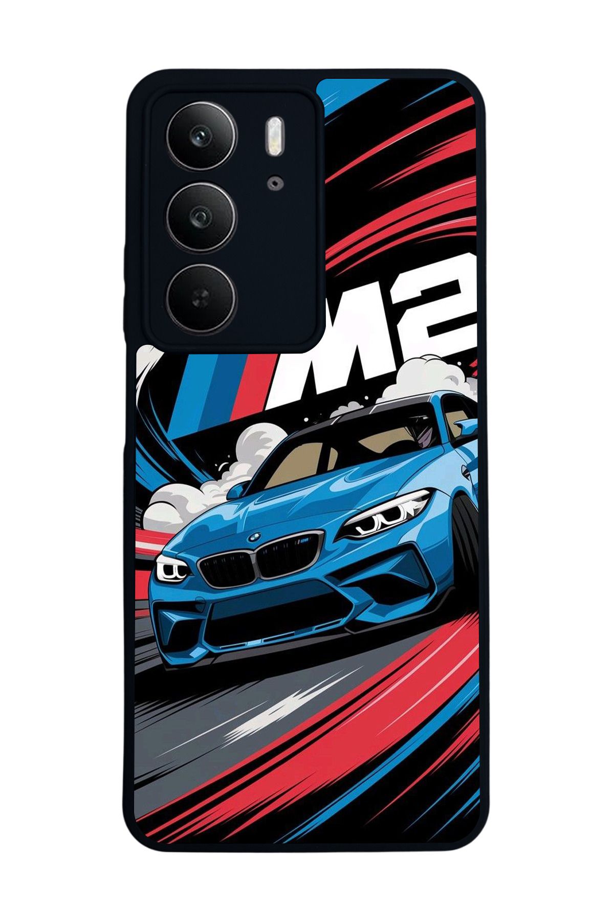realme C75 Mat Uyumlu Siyah Kılıf – Yumuşak Silikon, Koruyucu, Şok Emici Kapak