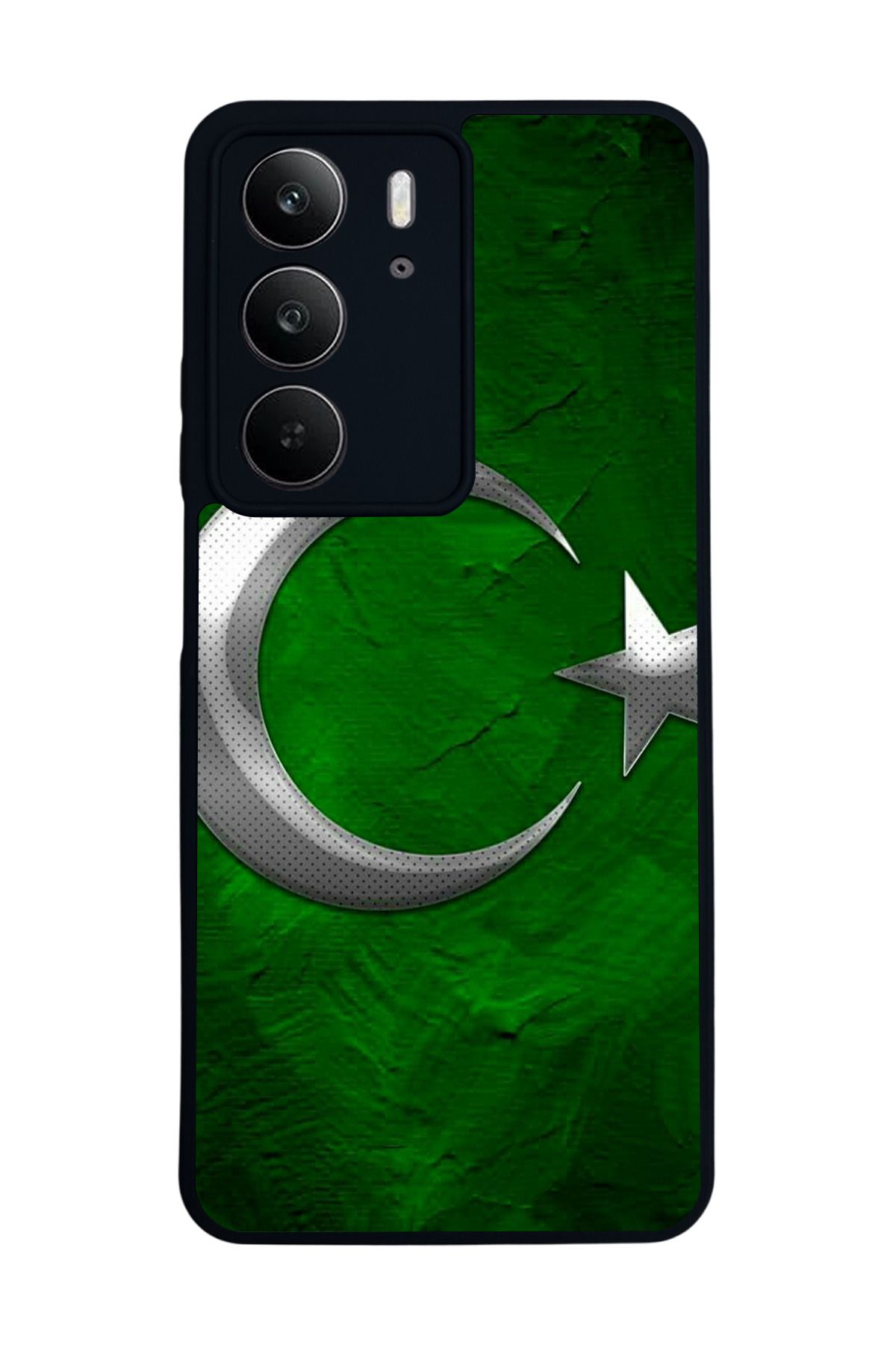 realme C75 Mat Uyumlu Siyah Kılıf – Yumuşak Silikon, Koruyucu, Şok Emici Kapak