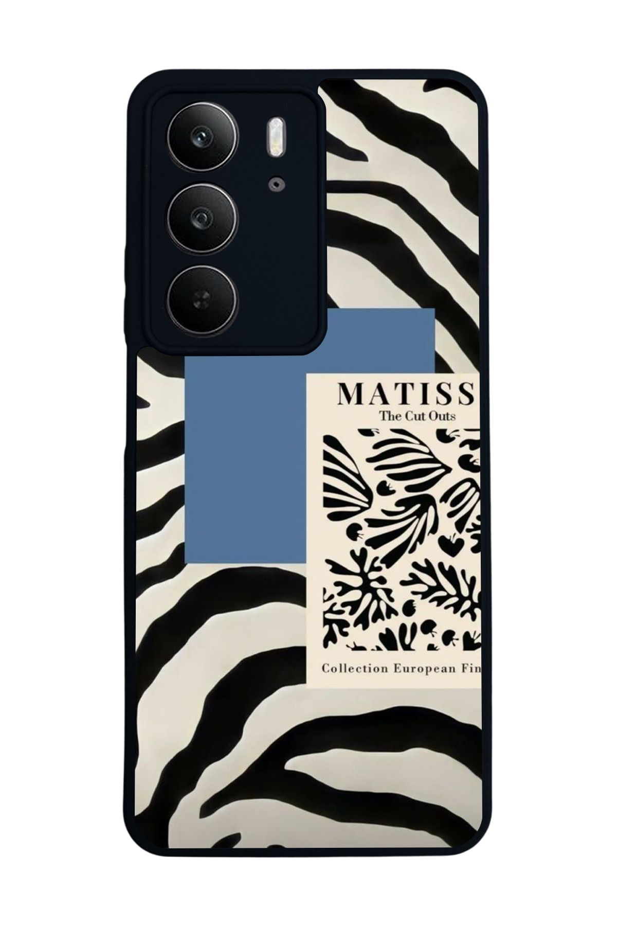 realme C75 Mat Uyumlu Siyah Kılıf – Yumuşak Silikon, Koruyucu, Şok Emici Kapak